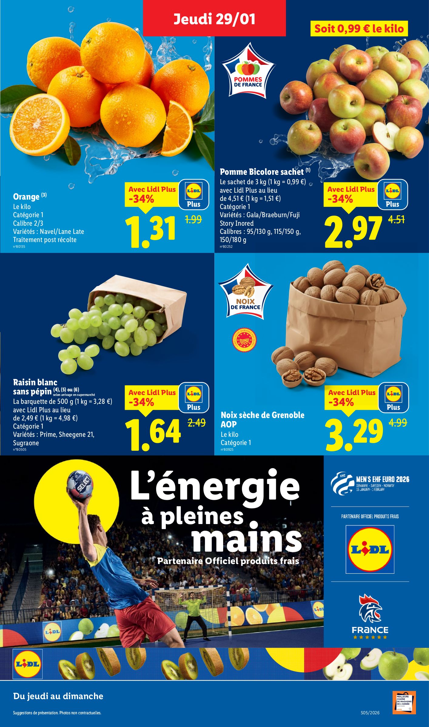 lidl - Catalogue Lidl - Les promos de la semaine valable du 29/01 au 04/02 - page: 3
