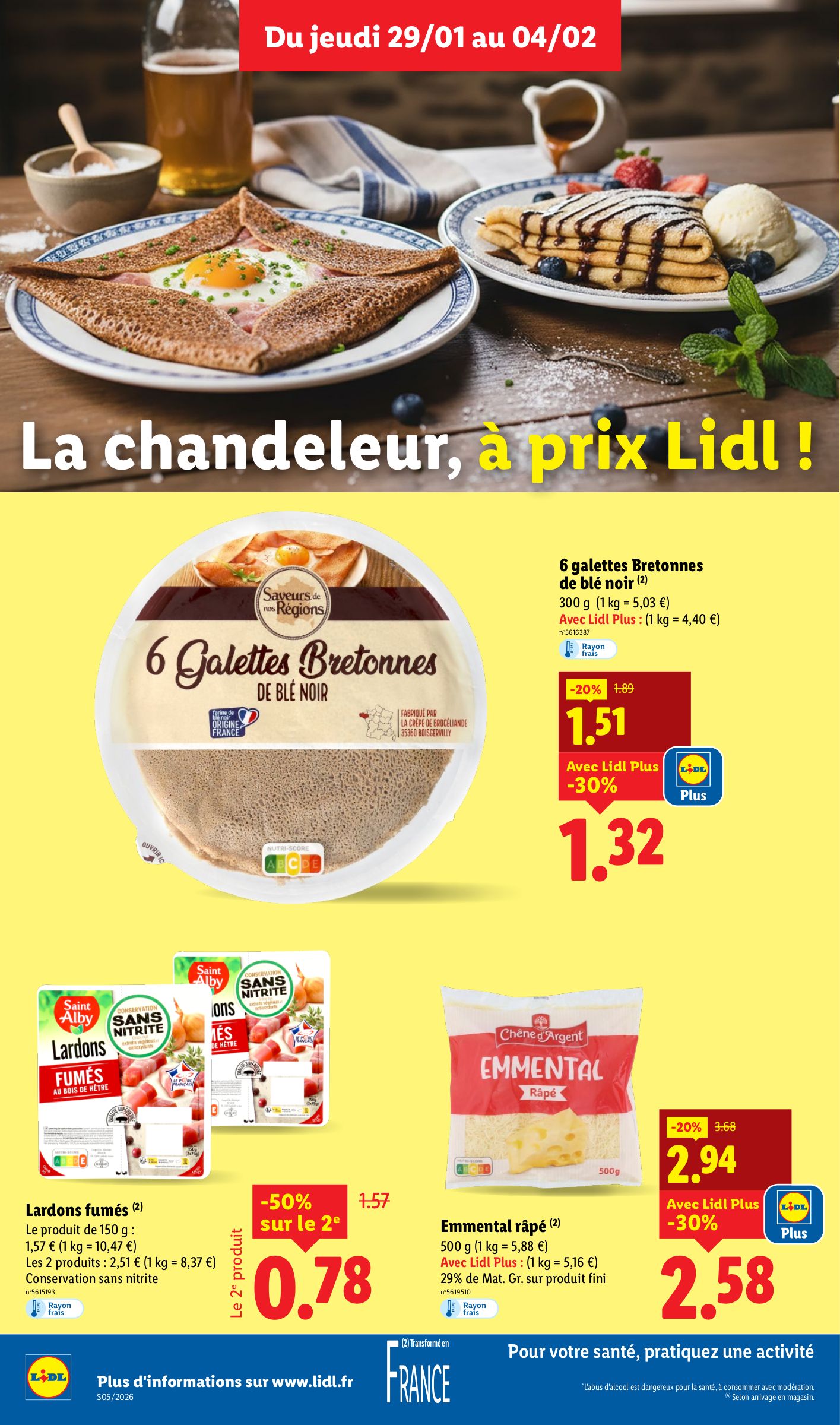 lidl - Catalogue Lidl - Les promos de la semaine valable du 29/01 au 04/02 - page: 16