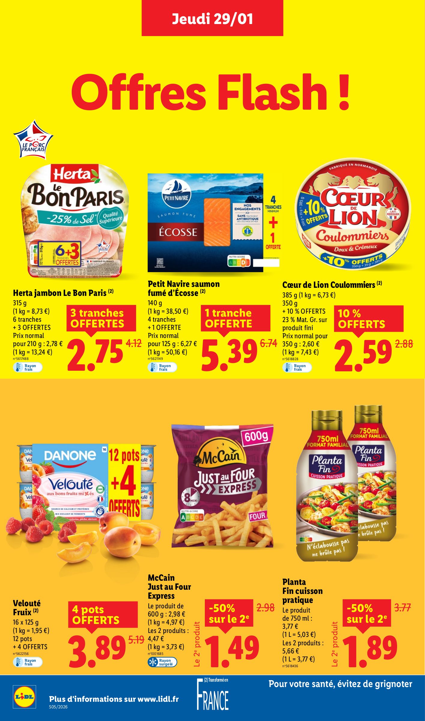 lidl - Catalogue Lidl - Les promos de la semaine valable du 29/01 au 04/02 - page: 18