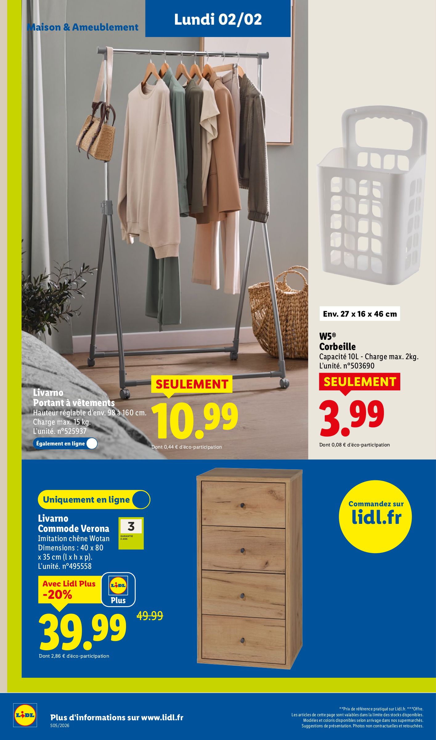 lidl - Catalogue Lidl - Les promos de la semaine valable du 29/01 au 04/02 - page: 64
