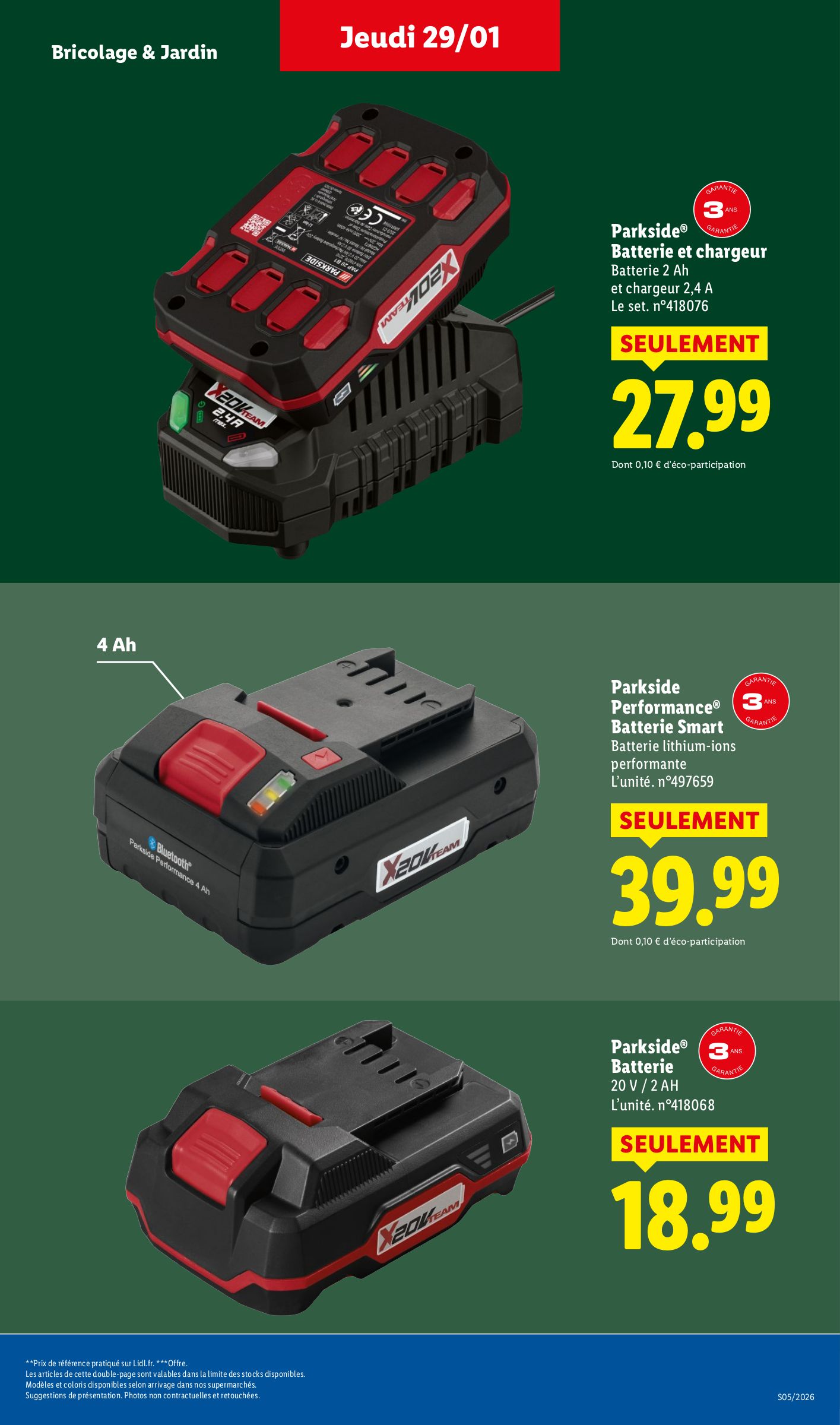 lidl - Catalogue Lidl - Les promos de la semaine valable du 29/01 au 04/02 - page: 41