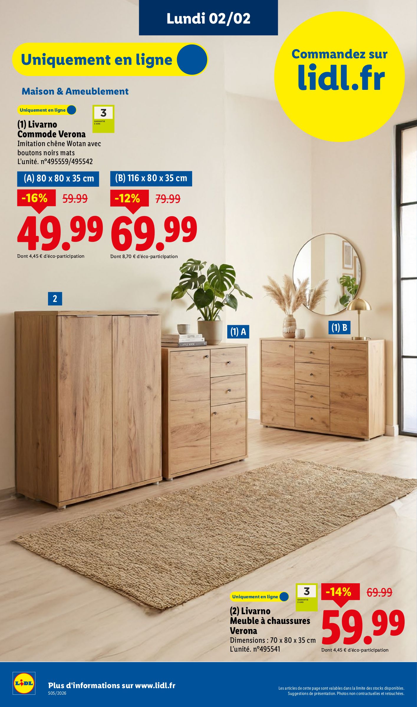 lidl - Catalogue Lidl - Les promos de la semaine valable du 29/01 au 04/02 - page: 68