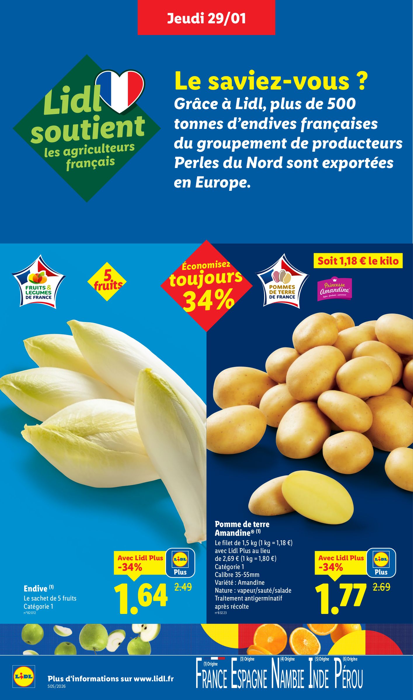 lidl - Catalogue Lidl - Les promos de la semaine valable du 29/01 au 04/02 - page: 2