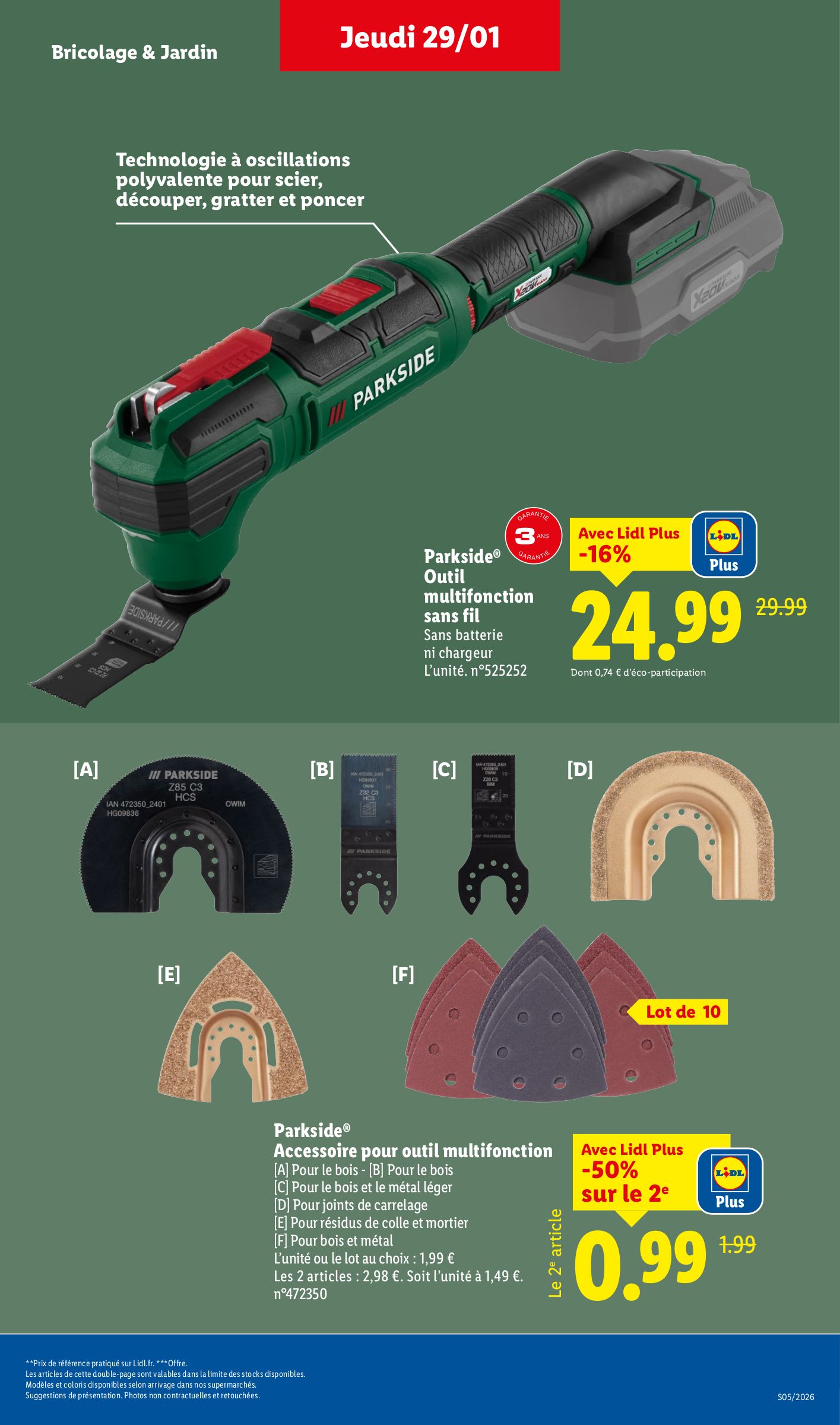 lidl - Catalogue Lidl - Les promos de la semaine valable du 29/01 au 04/02 - page: 37
