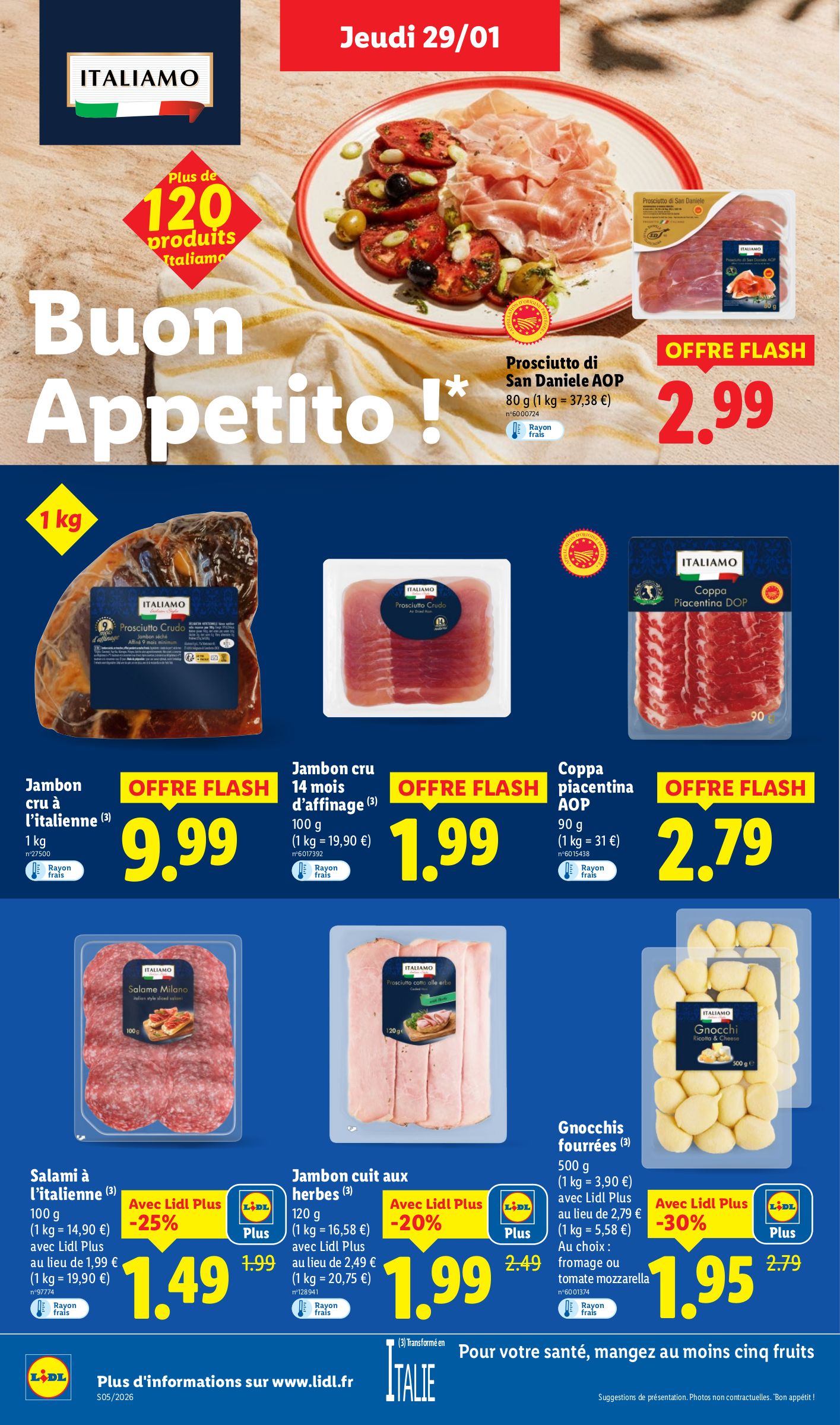 lidl - Catalogue Lidl - Les promos de la semaine valable du 29/01 au 04/02 - page: 20