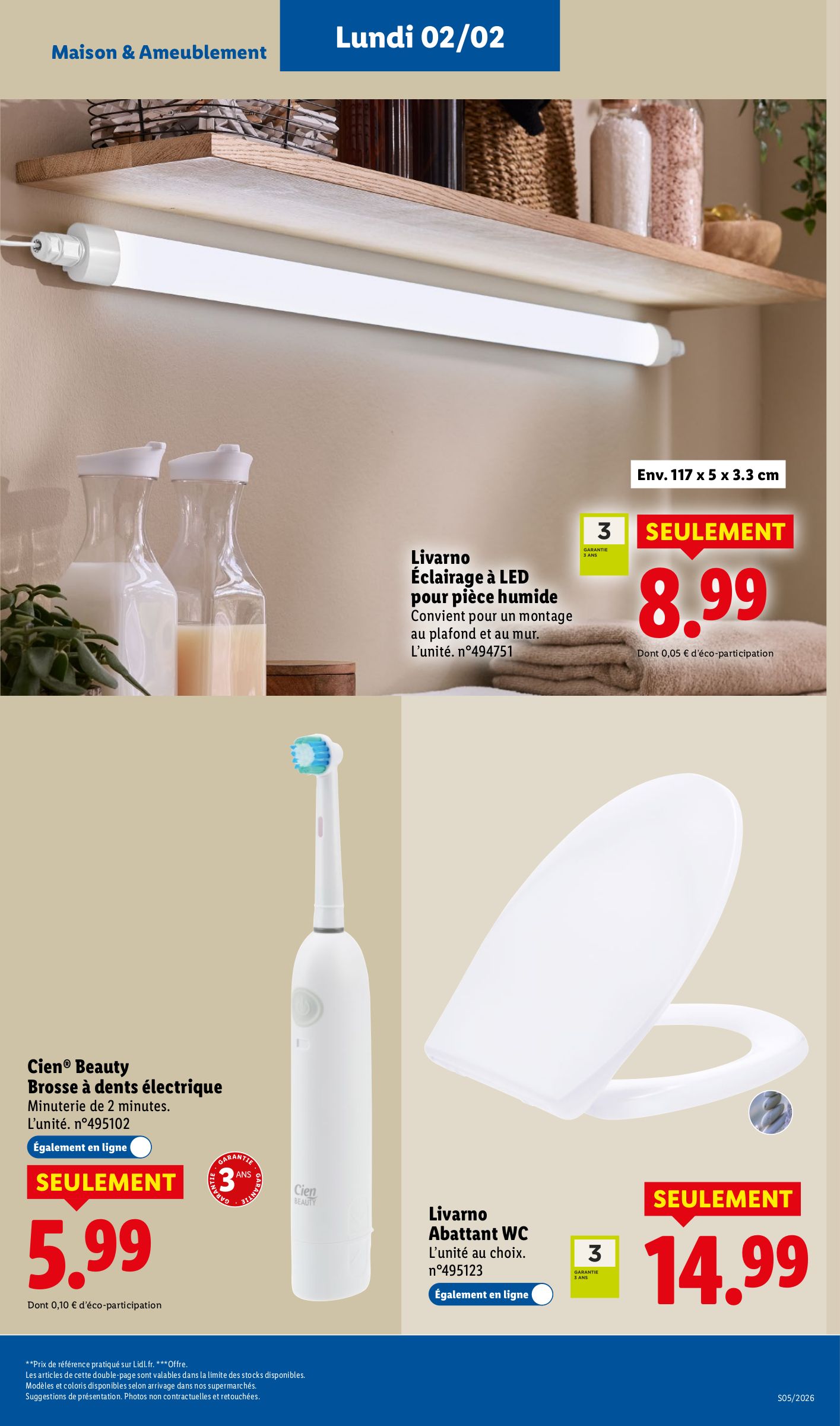 lidl - Catalogue Lidl - Les bonnes affaires de la semaine valable du 29/01 au 02/02 - page: 27