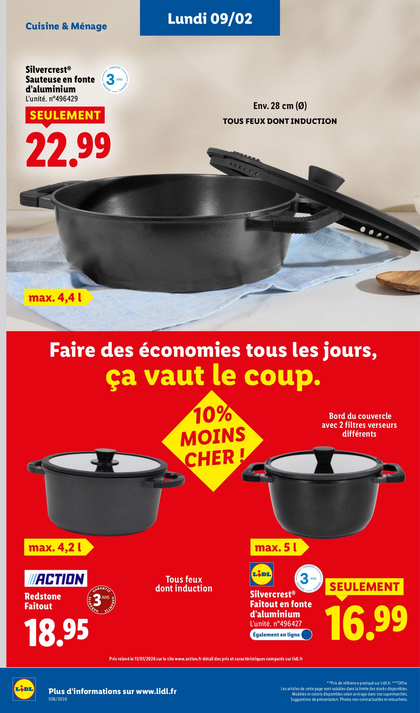 lidl - Catalogue Lidl - Les bonnes affaires de la semaine valable du 05/02/2026 au 09/02/2026 - page: 22