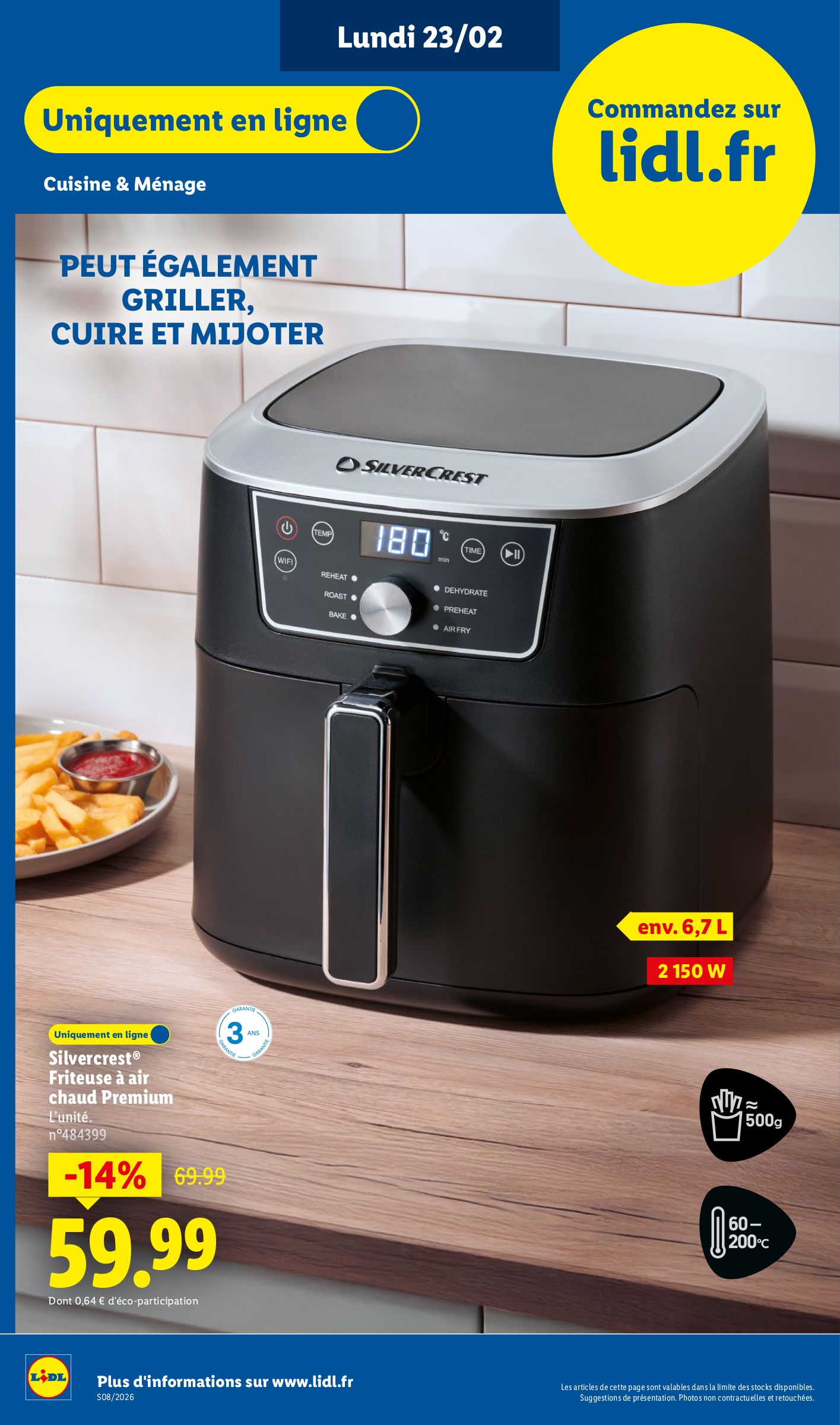 lidl - Catalogue Lidl - Exclu Web valable du 23/02/2026 au 26/02/2026 - page: 4