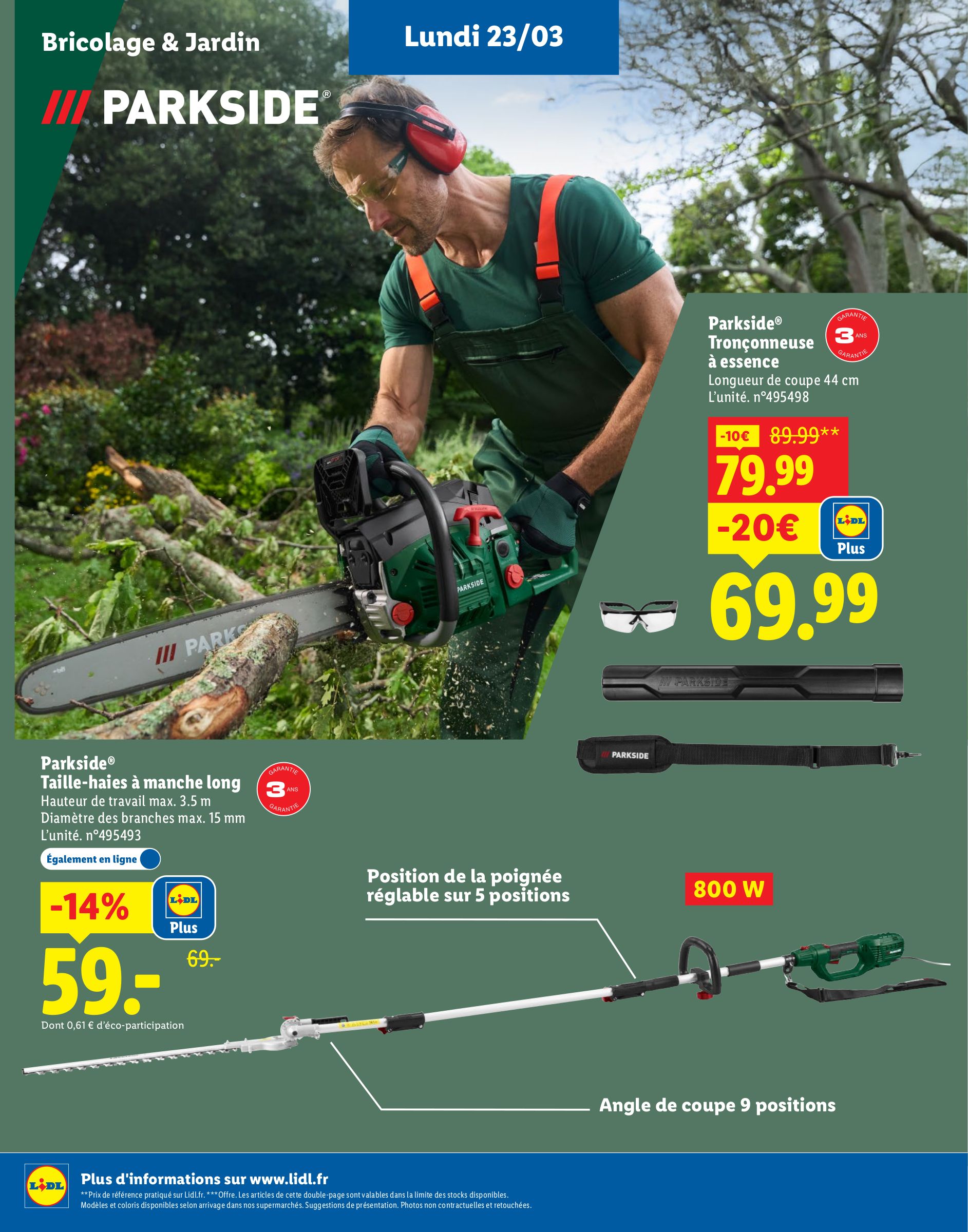 lidl - Catalogue Lidl - Plus de 400 produits Parkside valable du 02/03/2026 au 23/03/2026 - page: 30