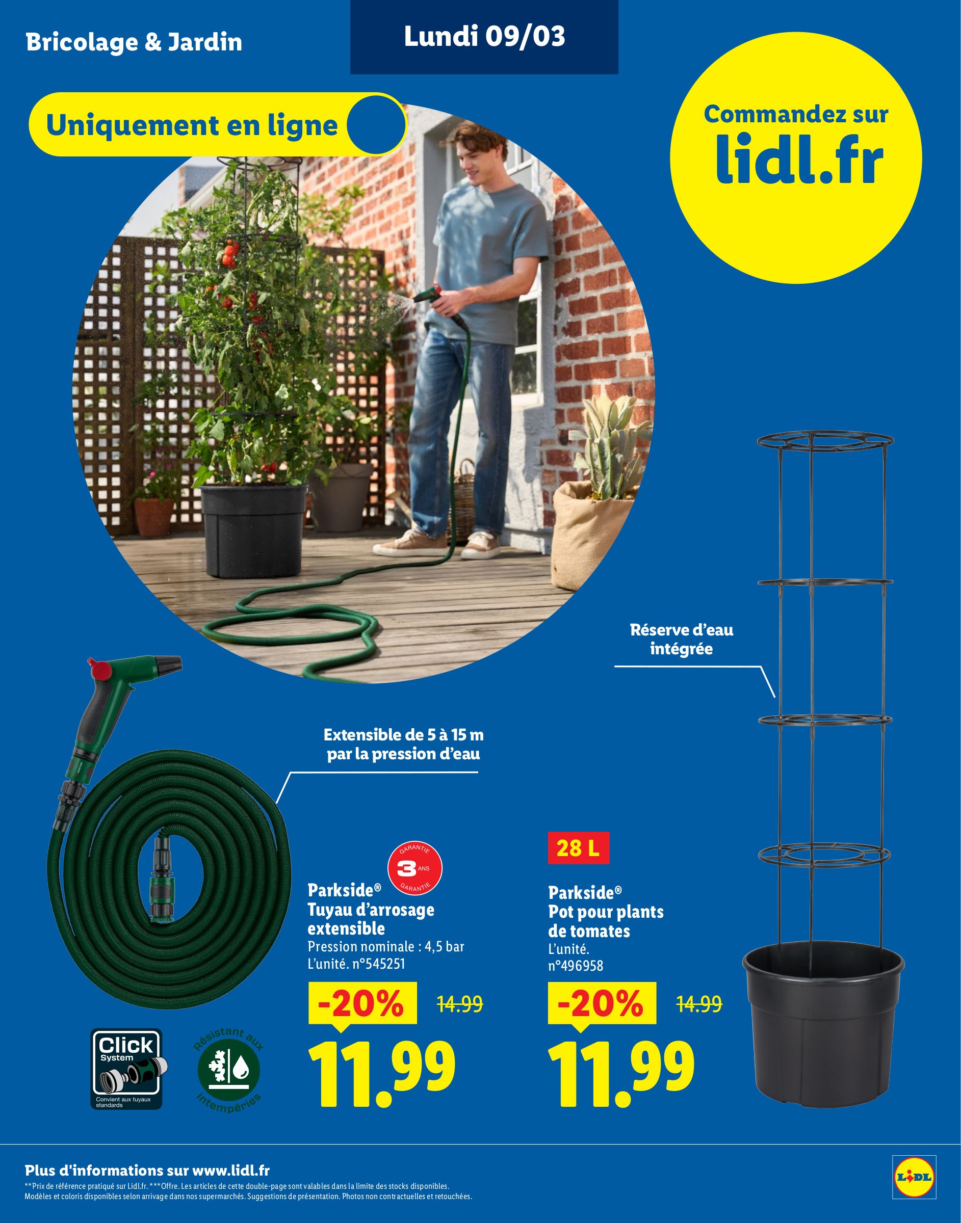 lidl - Catalogue Lidl - Plus de 400 produits Parkside valable du 02/03/2026 au 23/03/2026 - page: 19