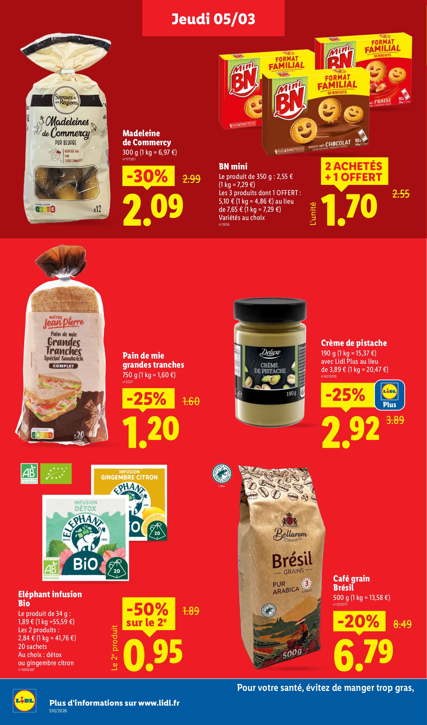 lidl - Catalogue Lidl valable du 05/03/2026 au 11/03/2026 - page: 14