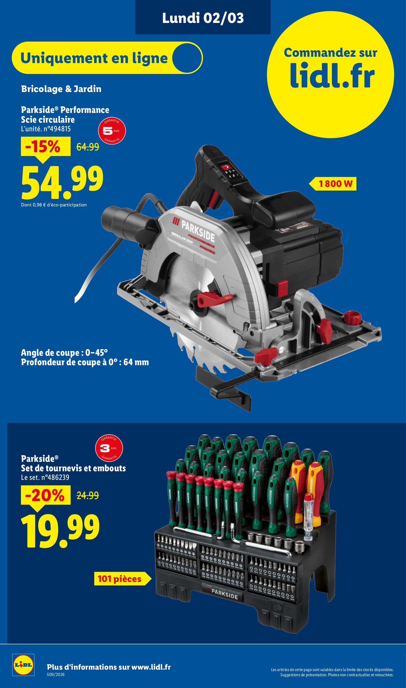 lidl - Catalogue Lidl - Les Exclus Web de la semaine valable du 02/03/2026 au 05/03/2026 - page: 8