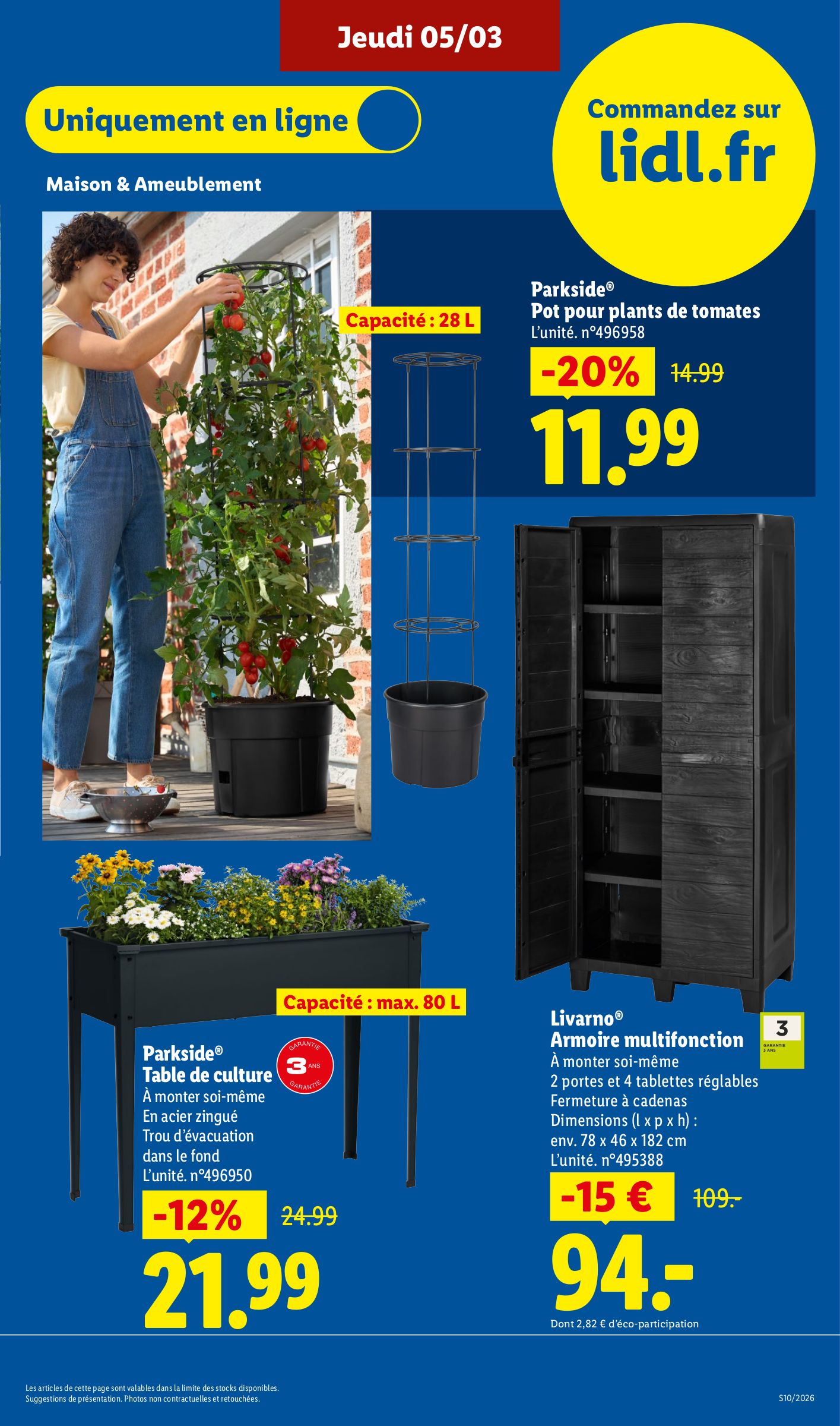lidl - Catalogue Lidl - Les Exclus Web de la semaine valable du 02/03/2026 au 05/03/2026 - page: 15