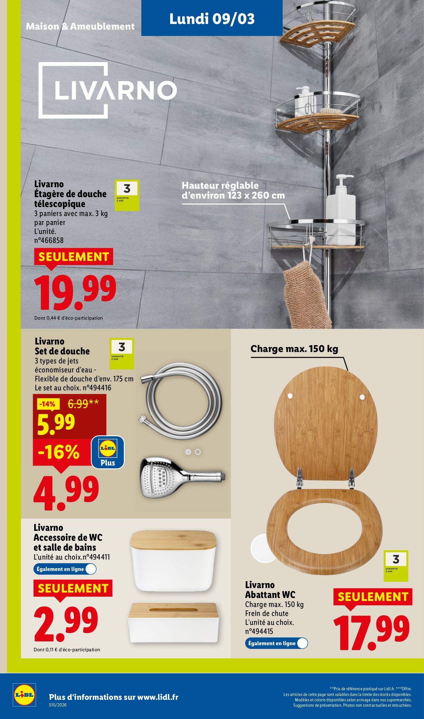 lidl - Catalogue Lidl - Les bonnes affaires de la semaine valable du 09/03/2026 au 12/03/2026 - page: 12