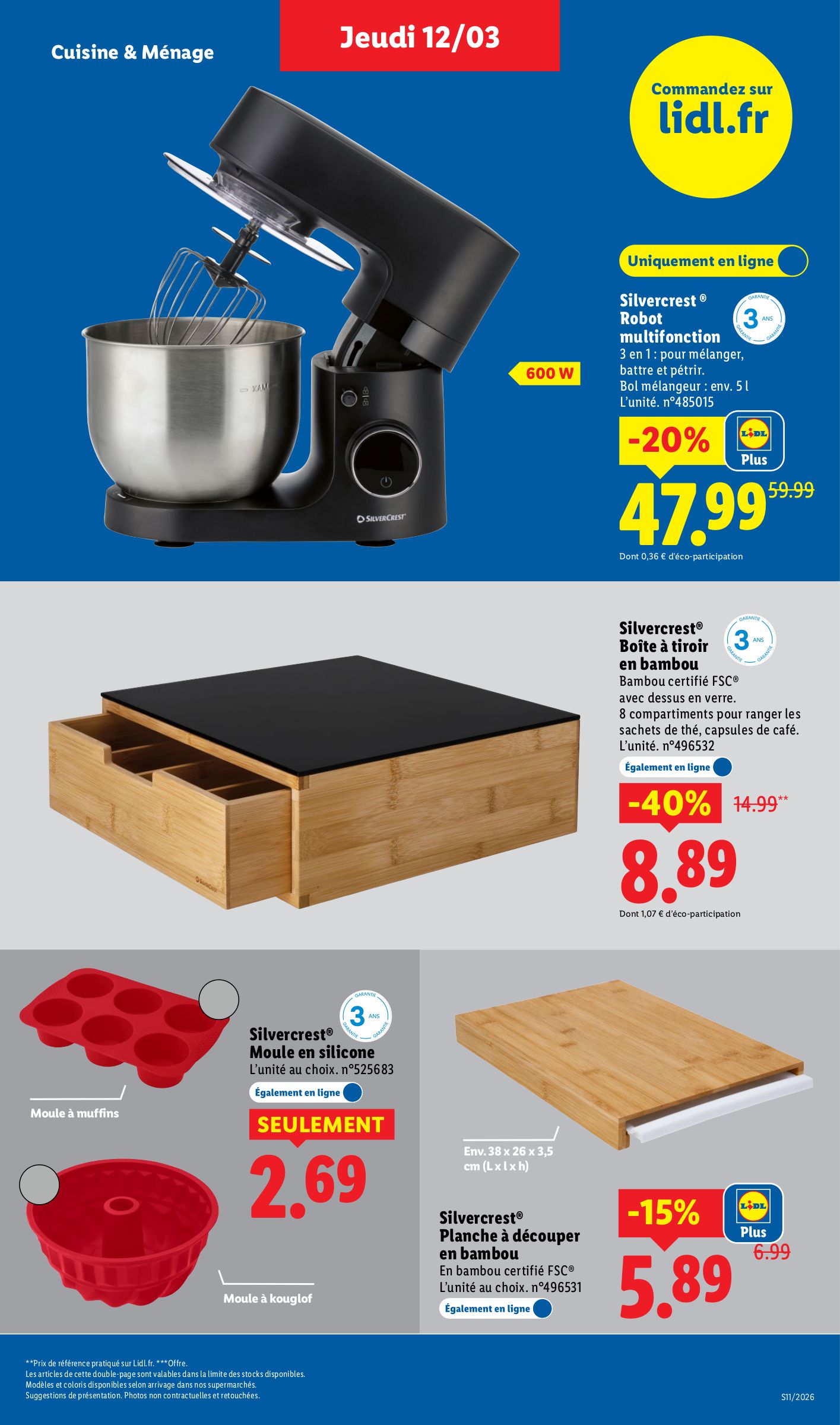 lidl - Catalogue Lidl - Les bonnes affaires de la semaine valable du 09/03/2026 au 12/03/2026 - page: 27