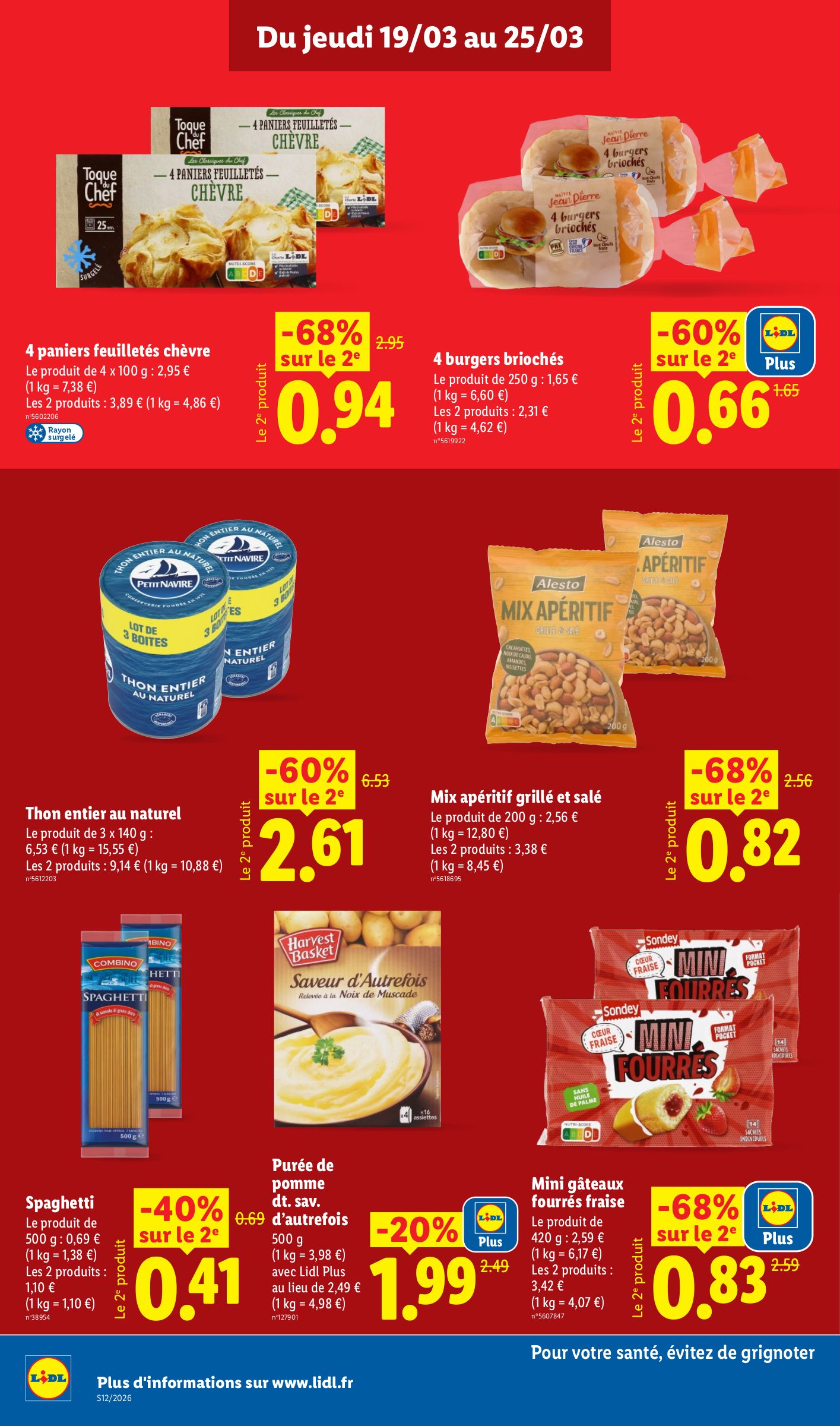 lidl - Catalogue Lidl valable du 19/03/2026 au 25/03/2026 - page: 10