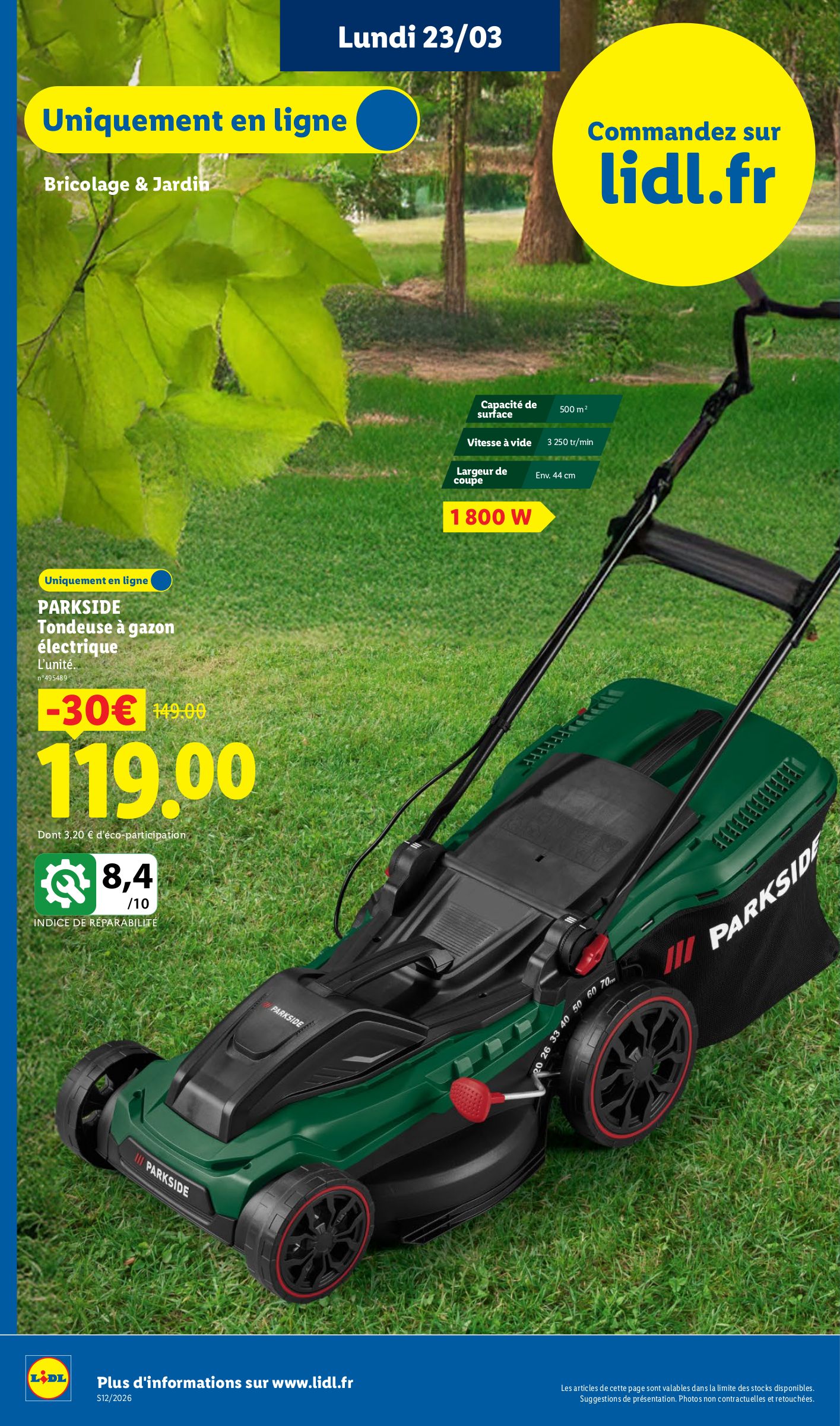 lidl - Catalogue Lidl valable du 19/03/2026 au 25/03/2026 - page: 64