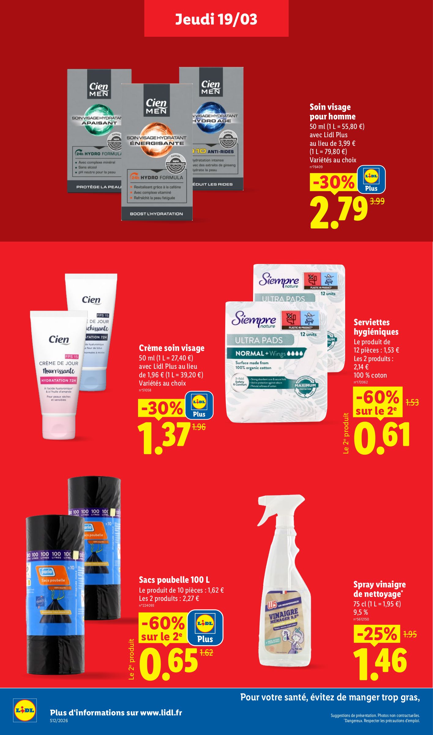 lidl - Catalogue Lidl valable du 19/03/2026 au 25/03/2026 - page: 12