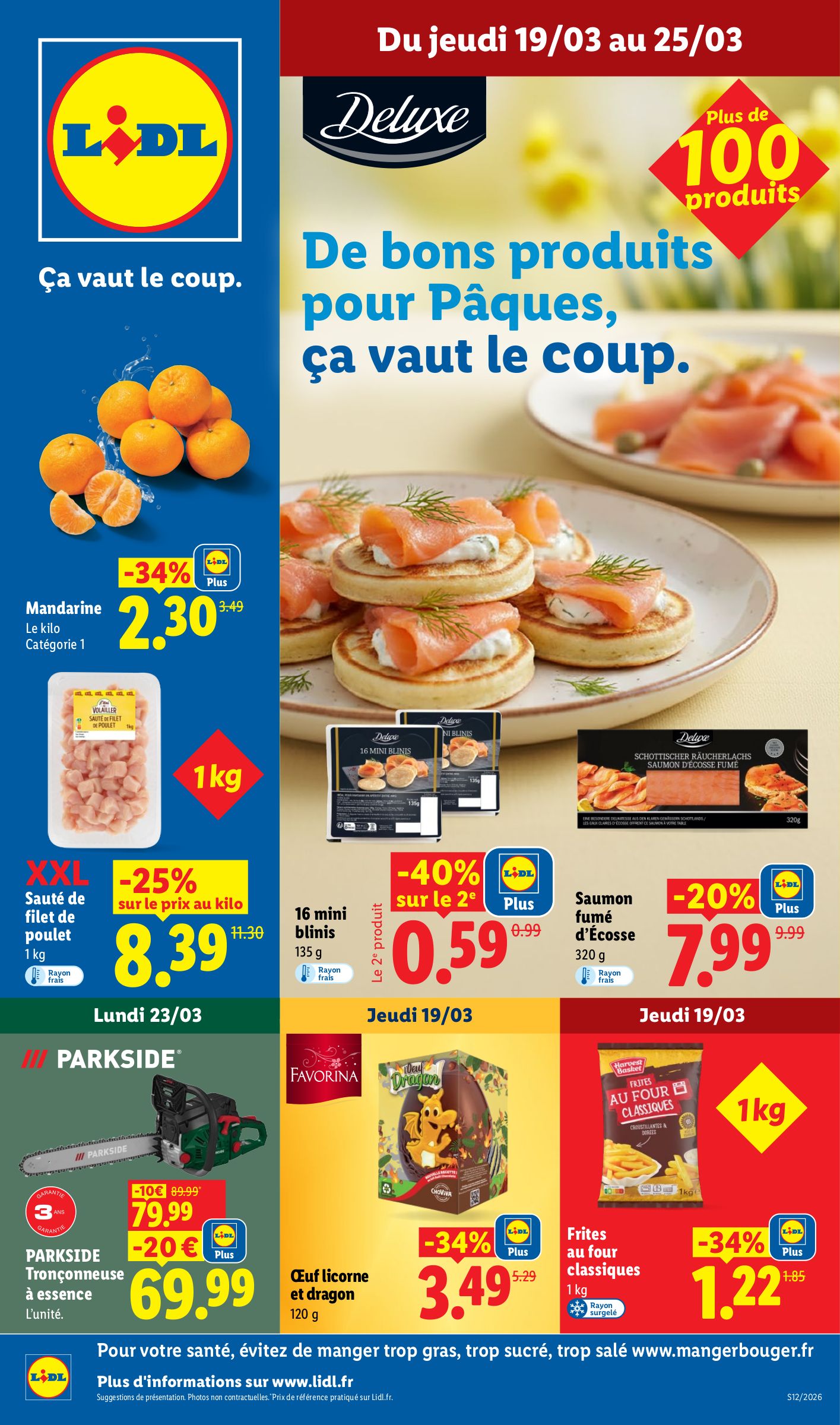 lidl - Catalogue Lidl valable du 19/03/2026 au 25/03/2026