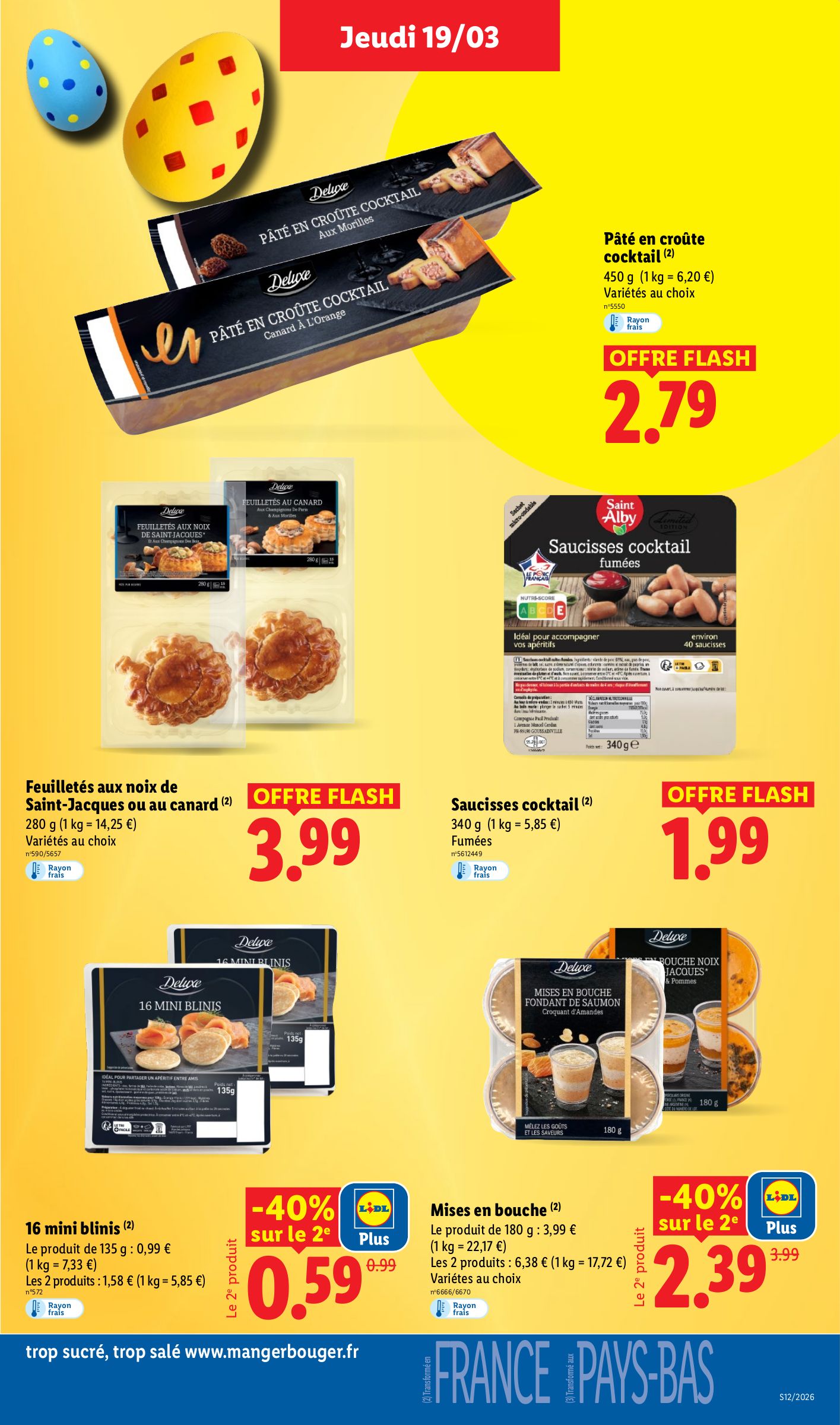 lidl - Catalogue Lidl valable du 19/03/2026 au 25/03/2026 - page: 15