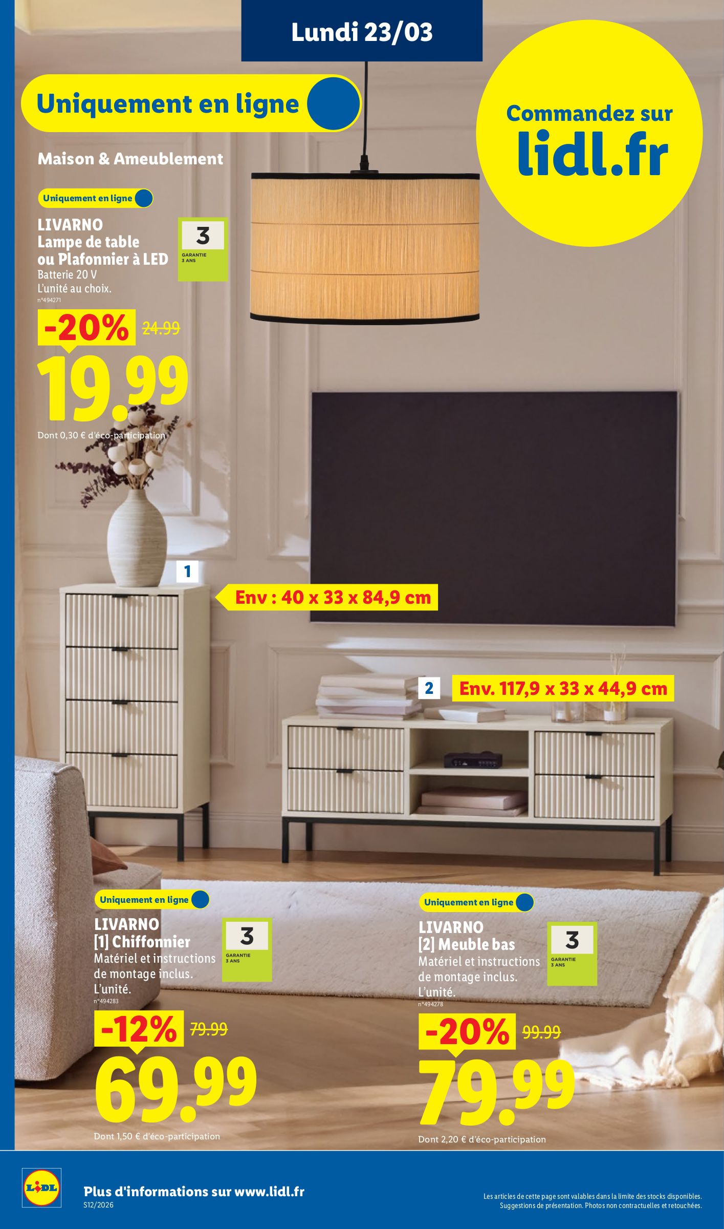 lidl - Catalogue Lidl valable du 19/03/2026 au 25/03/2026 - page: 66
