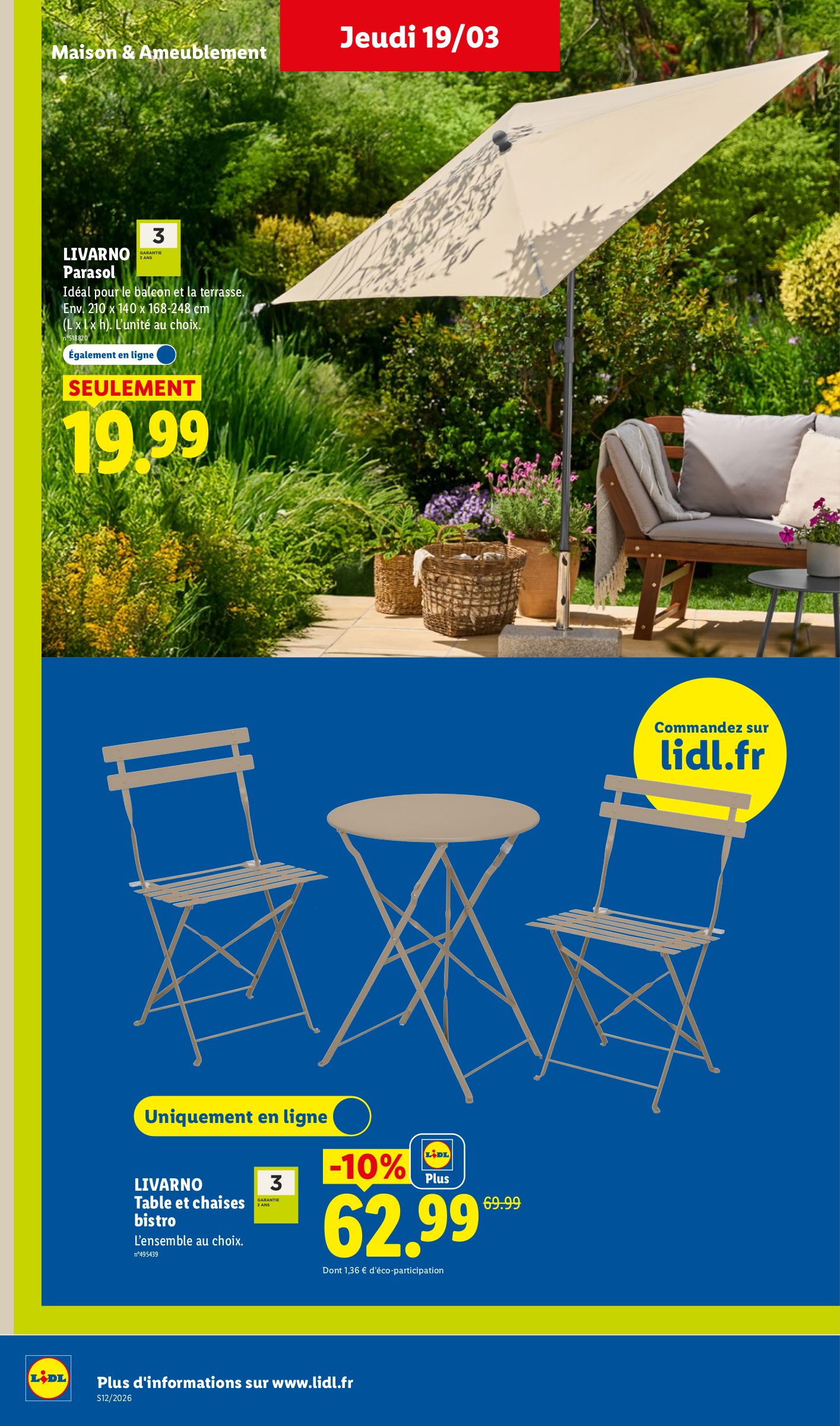 lidl - Catalogue Lidl valable du 19/03/2026 au 25/03/2026 - page: 42