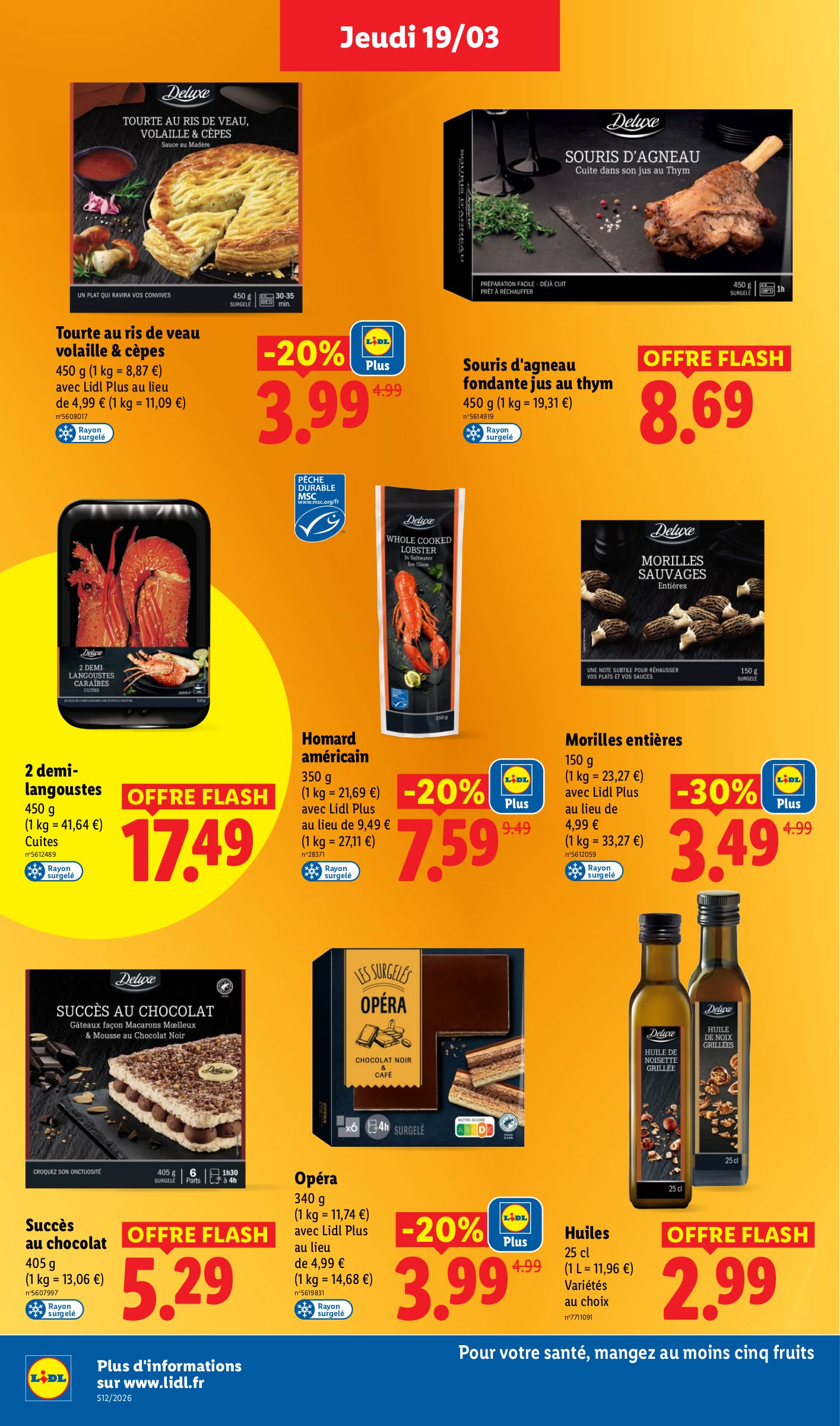 lidl - Catalogue Lidl valable du 19/03/2026 au 25/03/2026 - page: 20