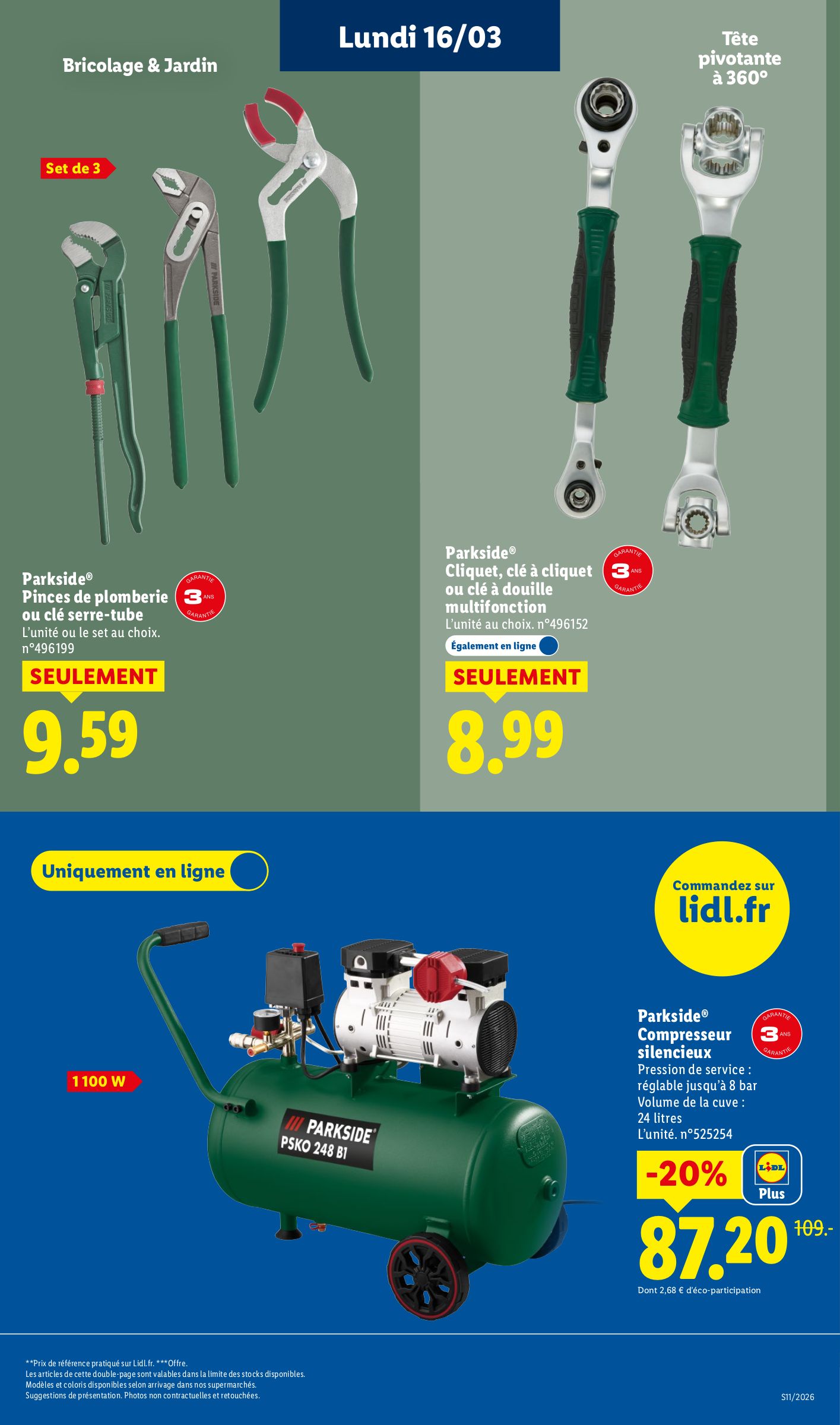 lidl - Catalogue Lidl - Les bonnes affaires de la semaine valable du 16/03/2026 au 19/03/2026 - page: 5