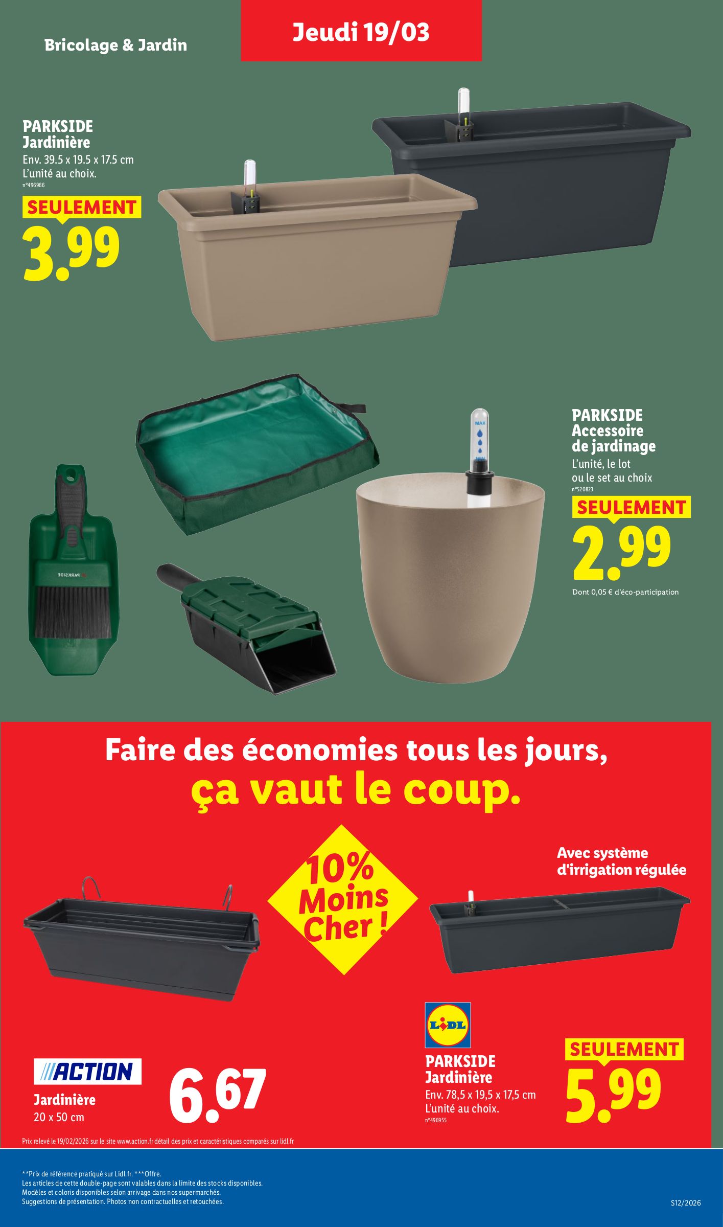 lidl - Catalogue Lidl - Les bonnes affaires de la semaine valable du 16/03/2026 au 19/03/2026 - page: 21