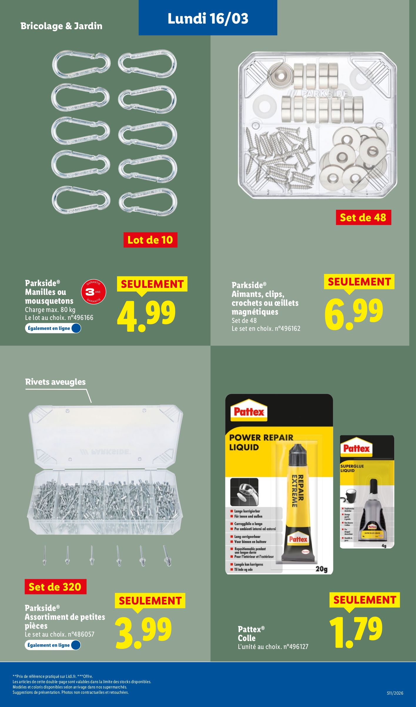 lidl - Catalogue Lidl - Les bonnes affaires de la semaine valable du 16/03/2026 au 19/03/2026 - page: 13