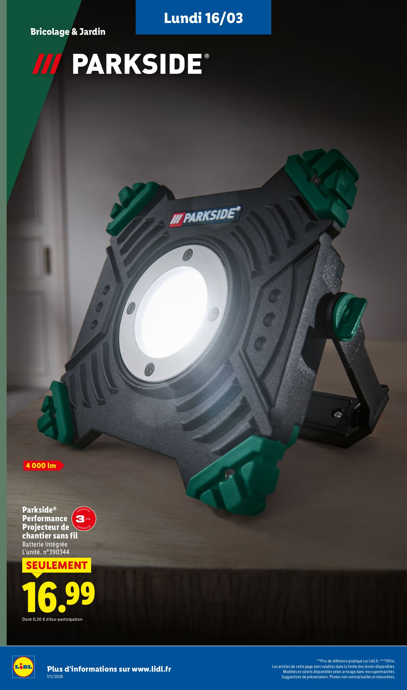 lidl - Catalogue Lidl - Les bonnes affaires de la semaine valable du 16/03/2026 au 19/03/2026 - page: 6