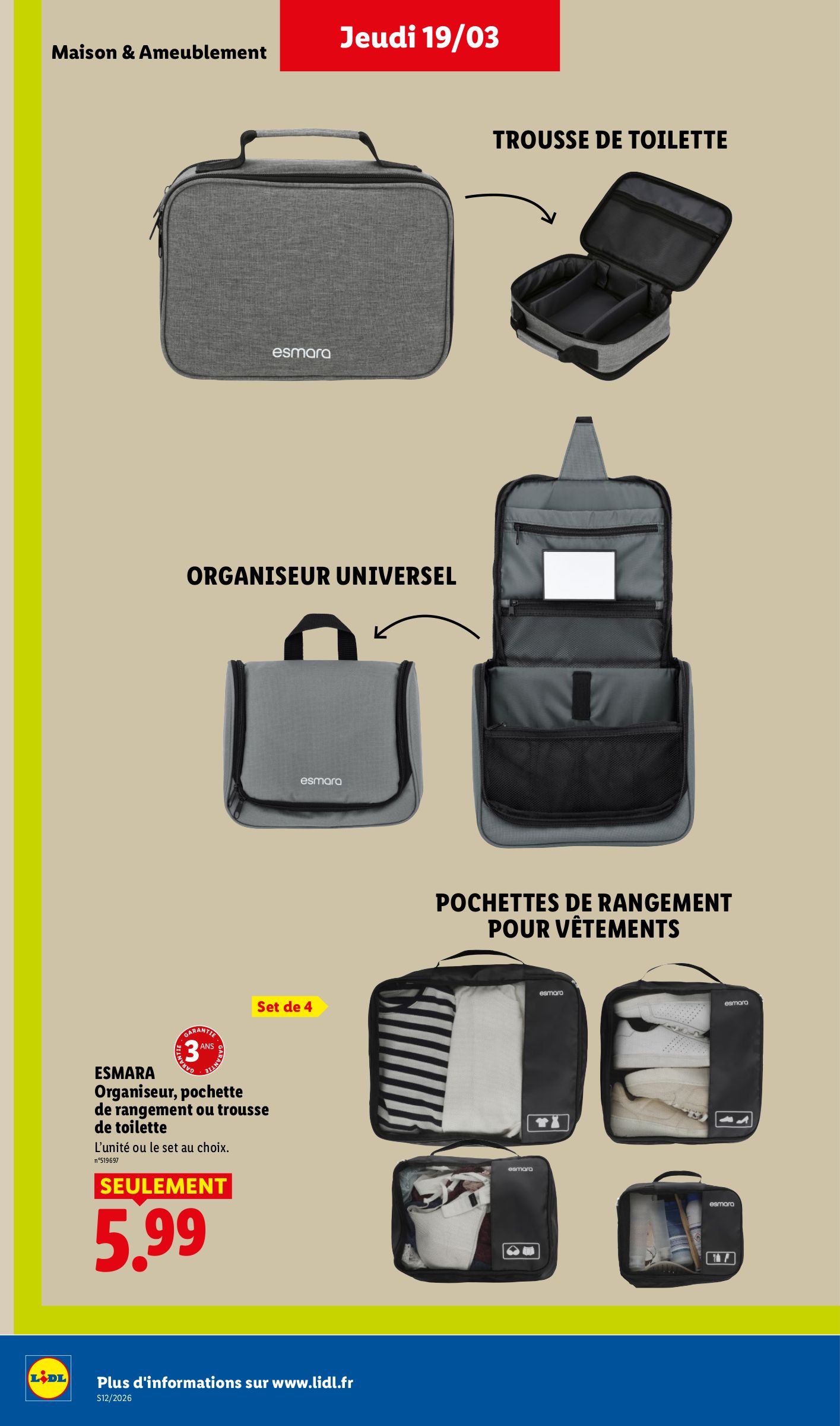 lidl - Catalogue Lidl - Les bonnes affaires de la semaine valable du 16/03/2026 au 19/03/2026 - page: 32