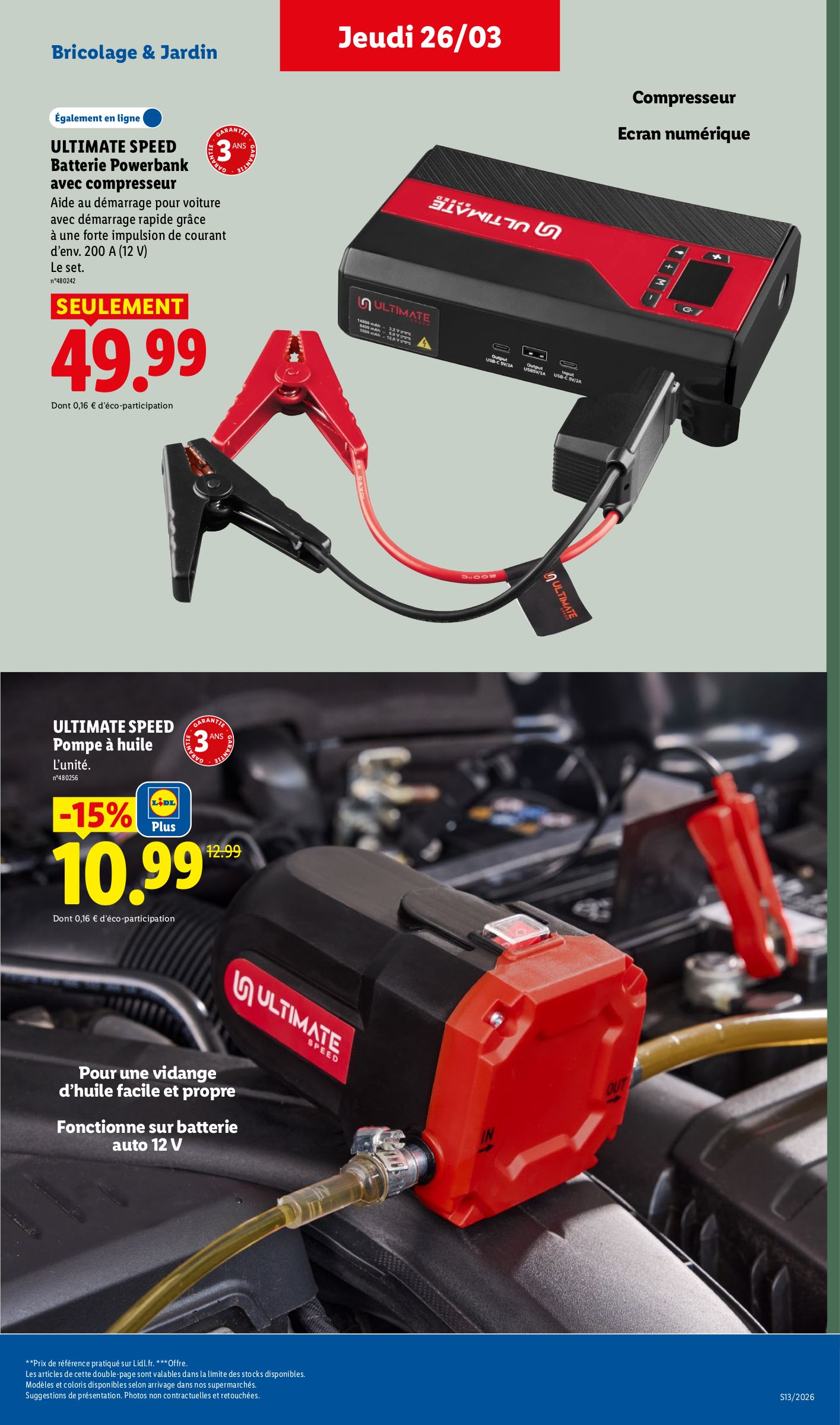 lidl - Catalogue Lidl valable du 26/03/2026 au 01/04/2026 - page: 33