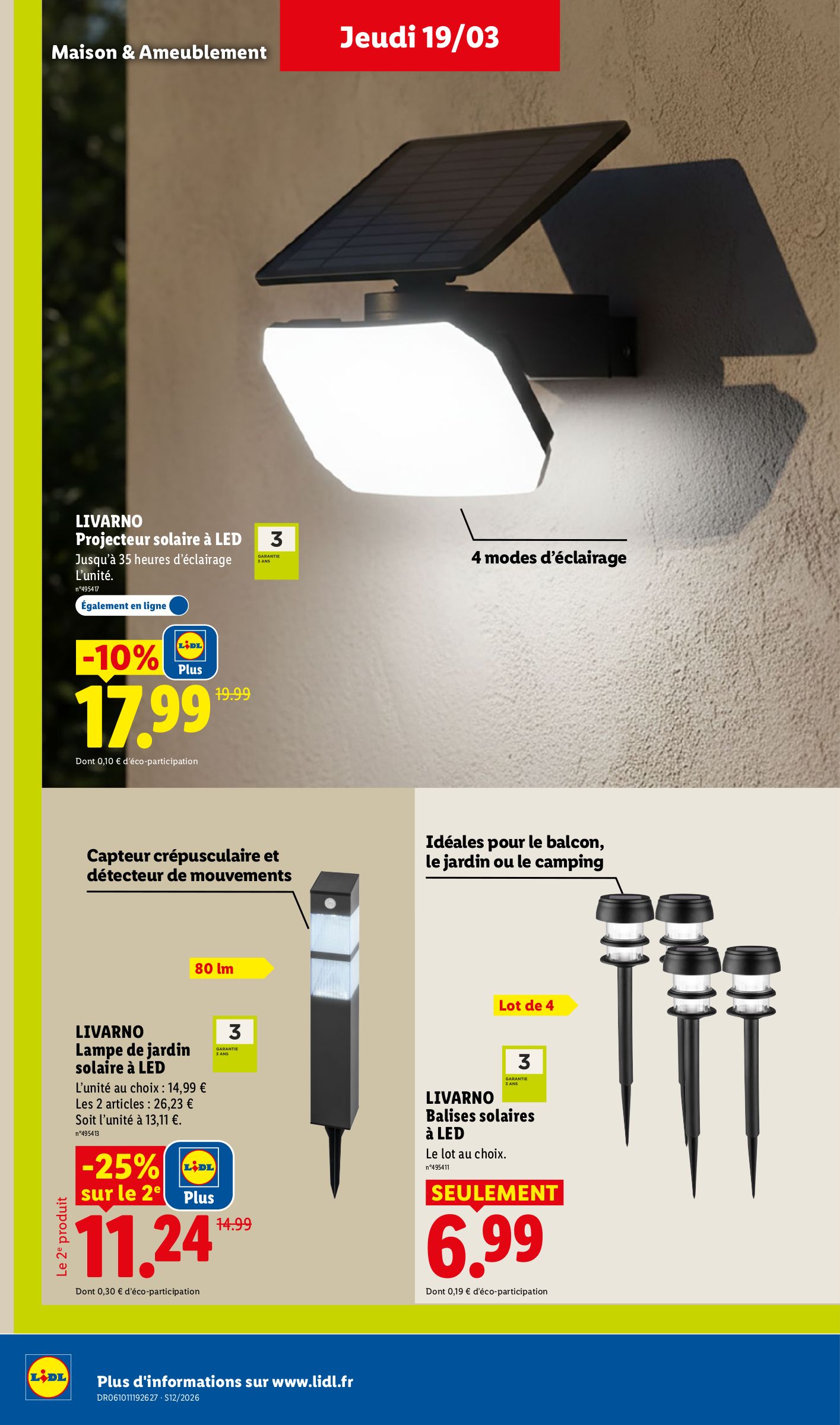 lidl - Catalogue Lidl - Les bonnes affaires de la semaine valable du 19/03/2026 au 23/03/2026 - page: 10