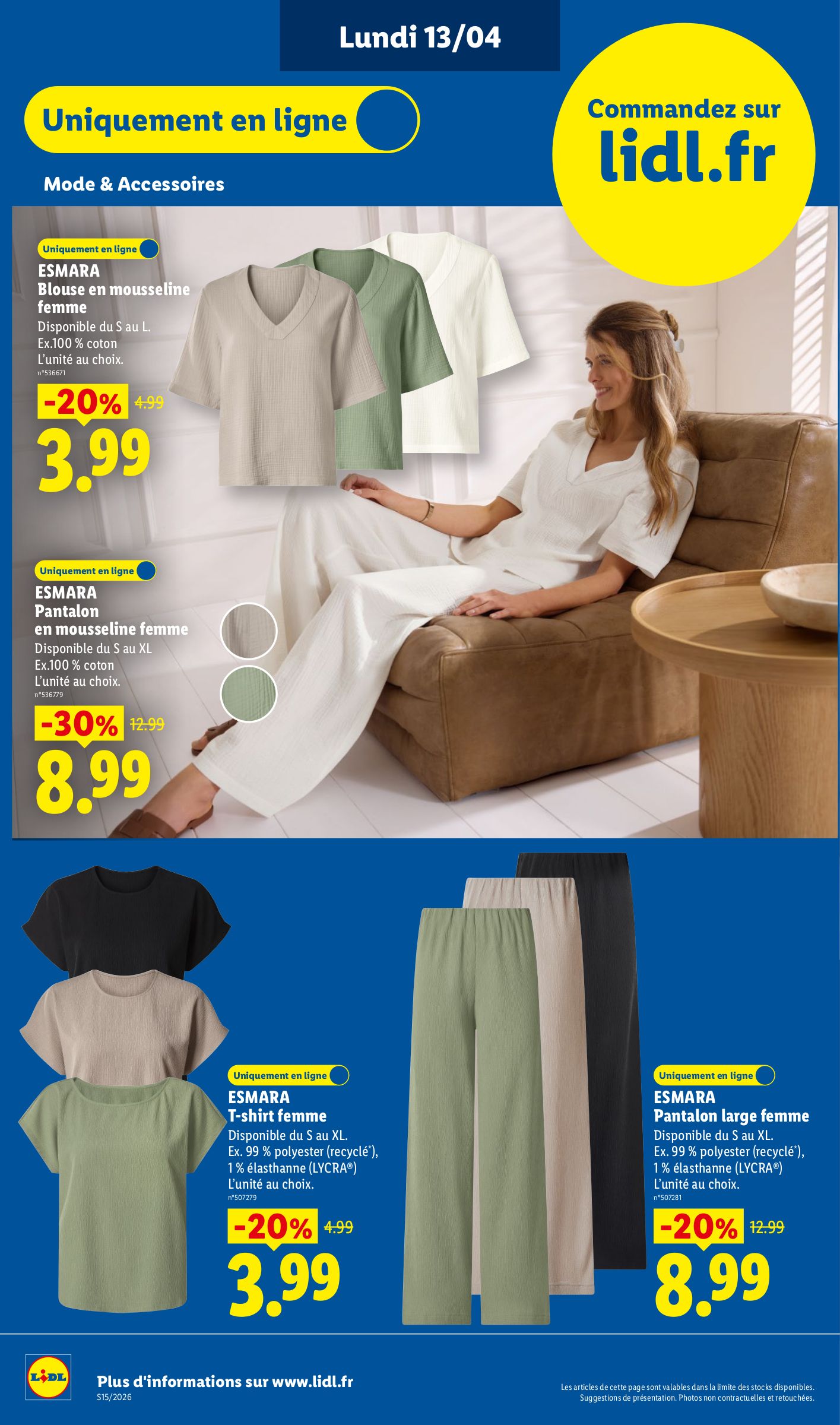 lidl - Catalogue Lidl valable du 09/04/2026 au 15/04/2026 - page: 72