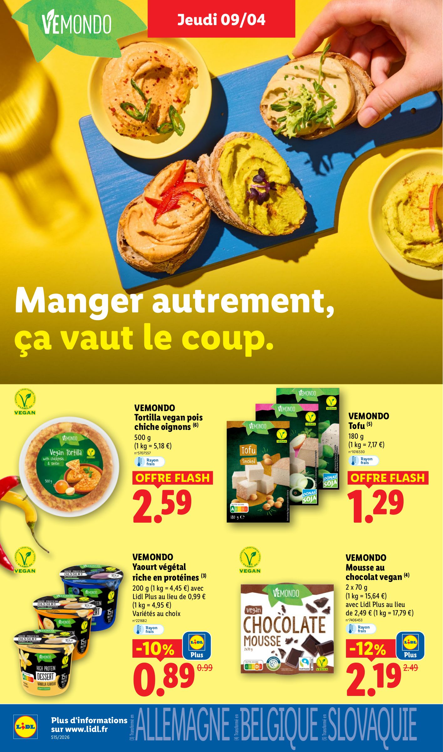 lidl - Catalogue Lidl valable du 09/04/2026 au 15/04/2026 - page: 22
