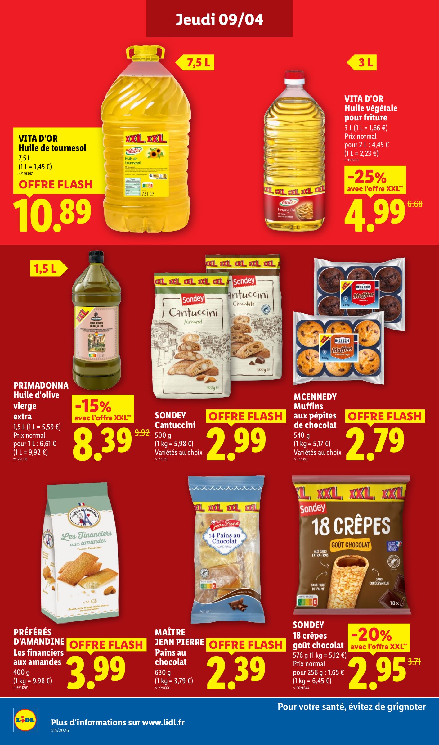 lidl - Catalogue Lidl valable du 09/04/2026 au 15/04/2026 - page: 18