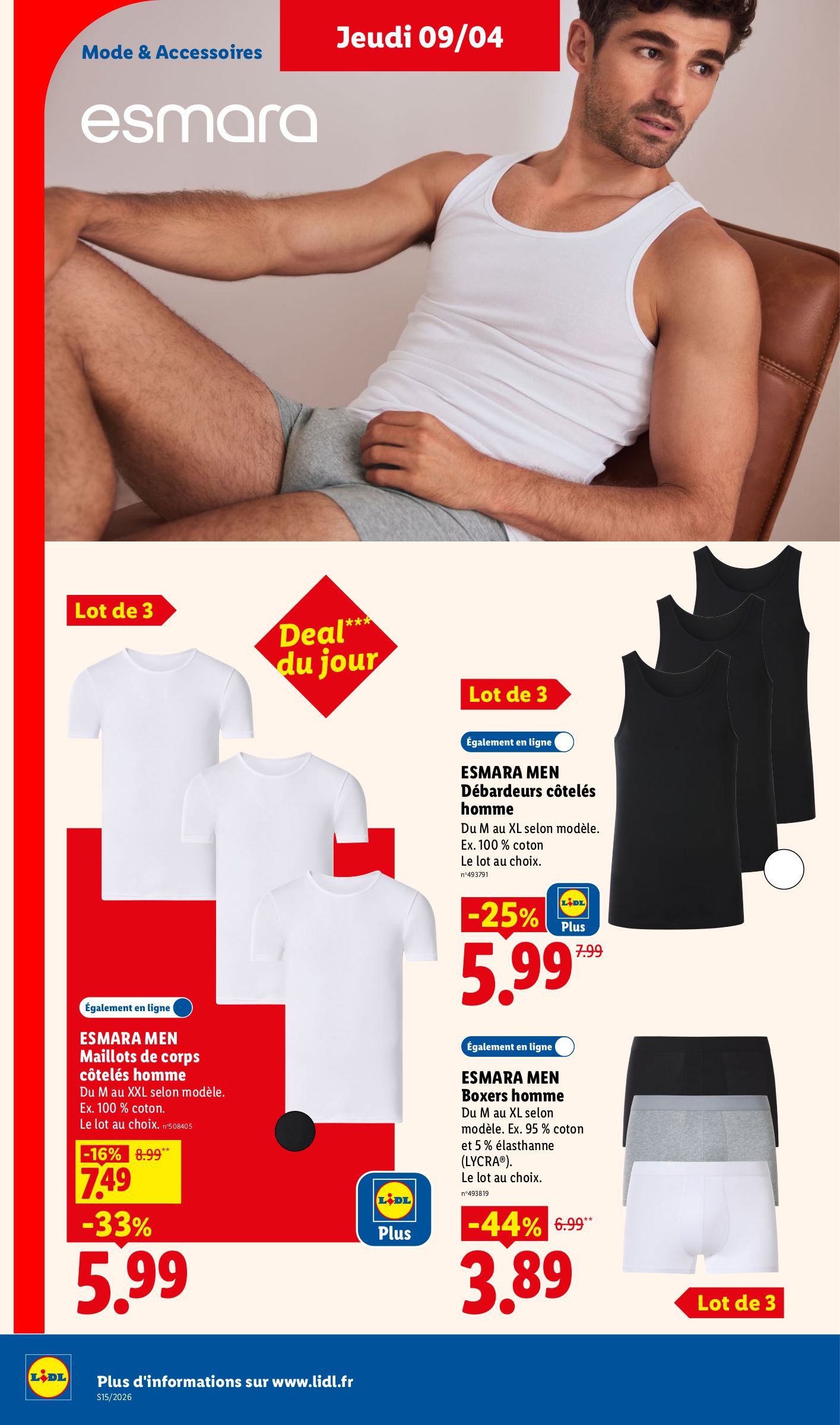 lidl - Catalogue Lidl valable du 09/04/2026 au 15/04/2026 - page: 40