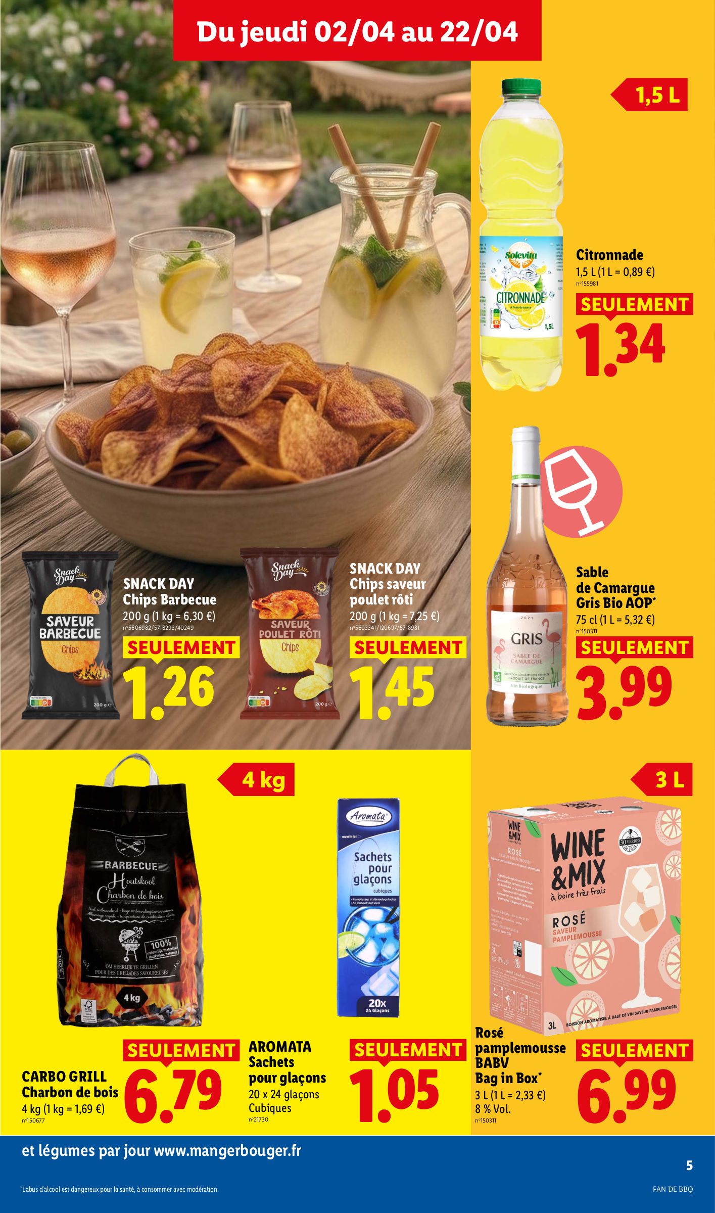lidl - Catalogue Lidl - Fan de barbecue valable du 02/04/2026 au 22/04/2026 - page: 5