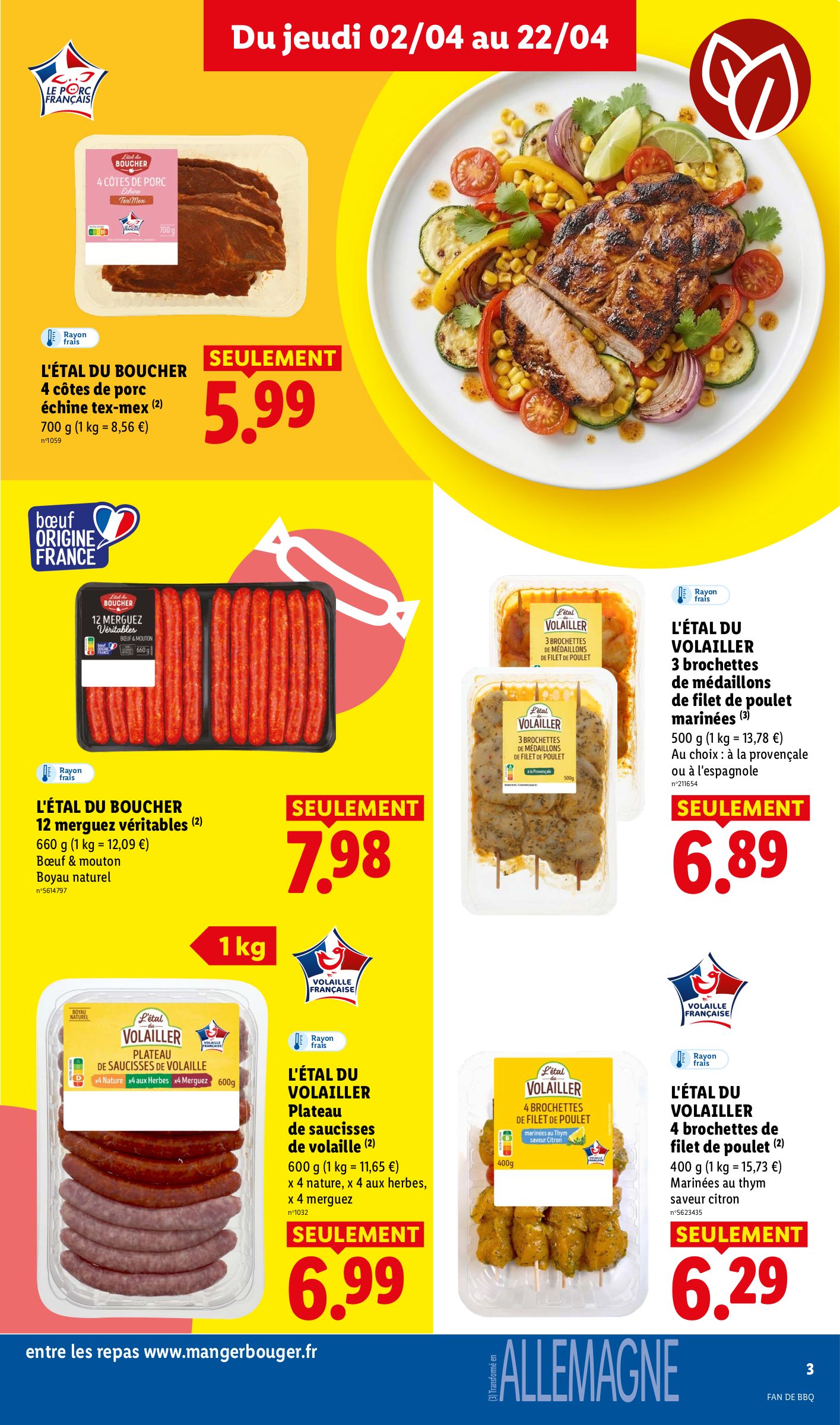 lidl - Catalogue Lidl - Fan de barbecue valable du 02/04/2026 au 22/04/2026 - page: 3