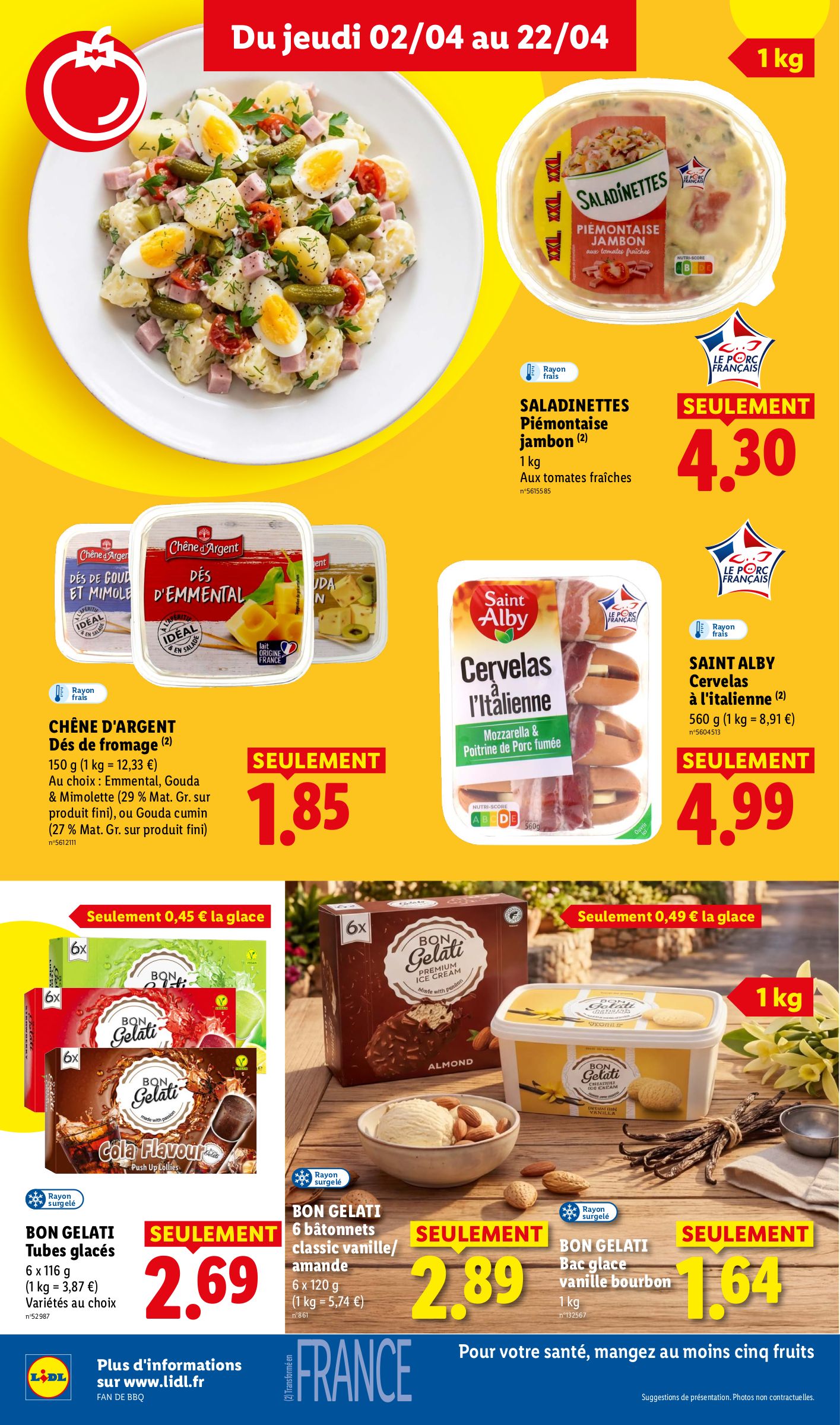 lidl - Catalogue Lidl - Fan de barbecue valable du 02/04/2026 au 22/04/2026 - page: 4