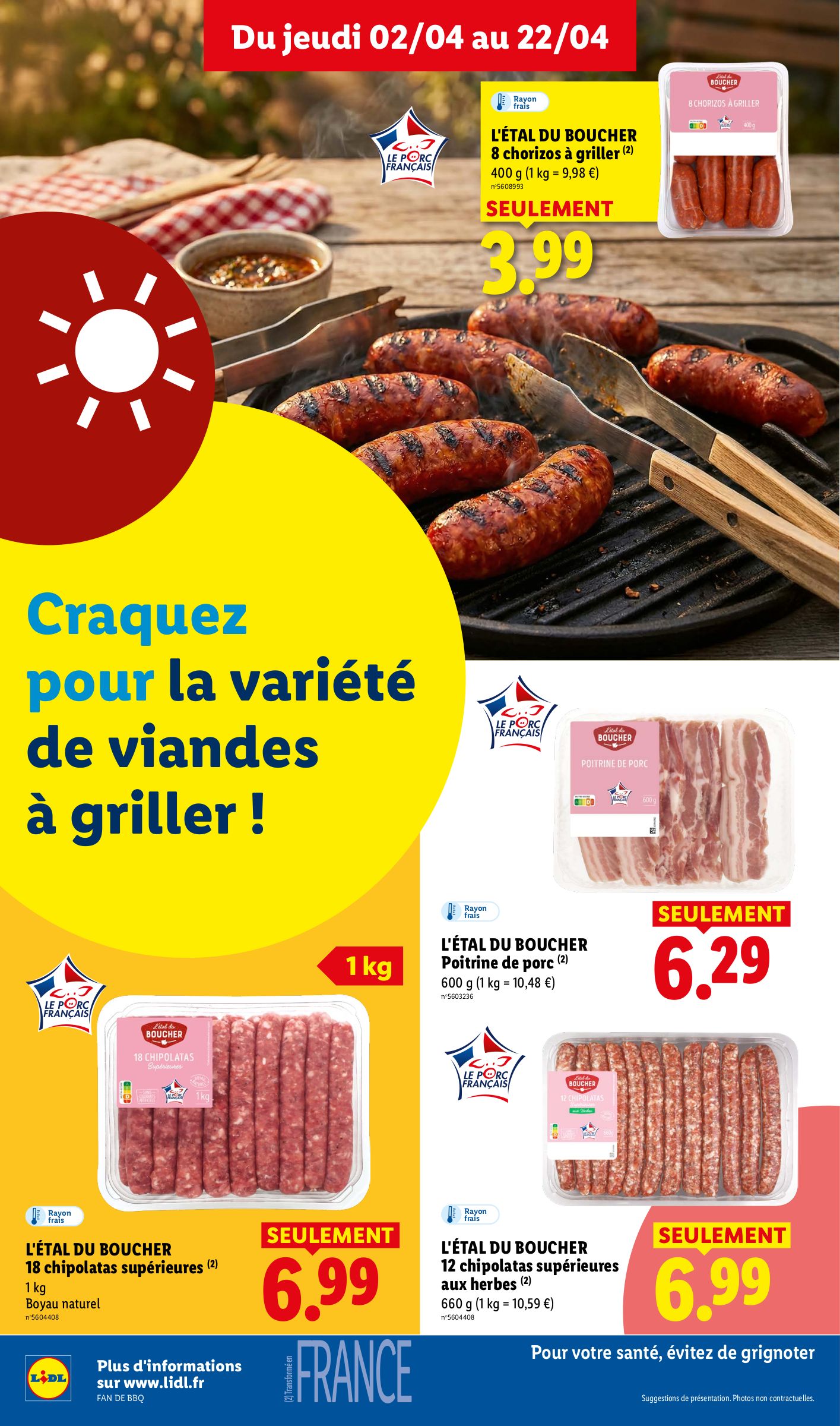 lidl - Catalogue Lidl - Fan de barbecue valable du 02/04/2026 au 22/04/2026 - page: 2