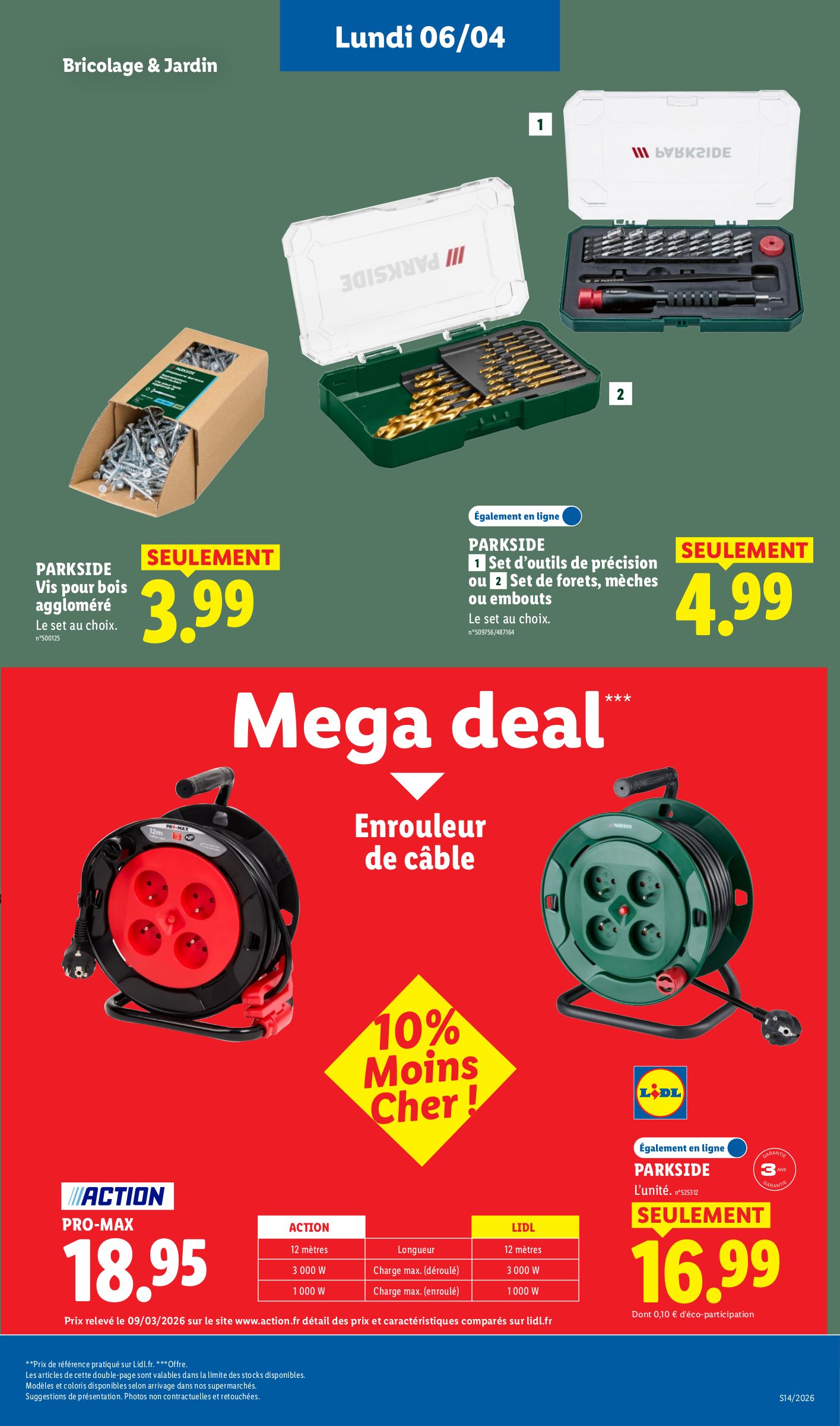lidl - Catalogue Lidl - Les bonnes affaires de la semaine valable du 06/04/2026 au 09/04/2026 - page: 3