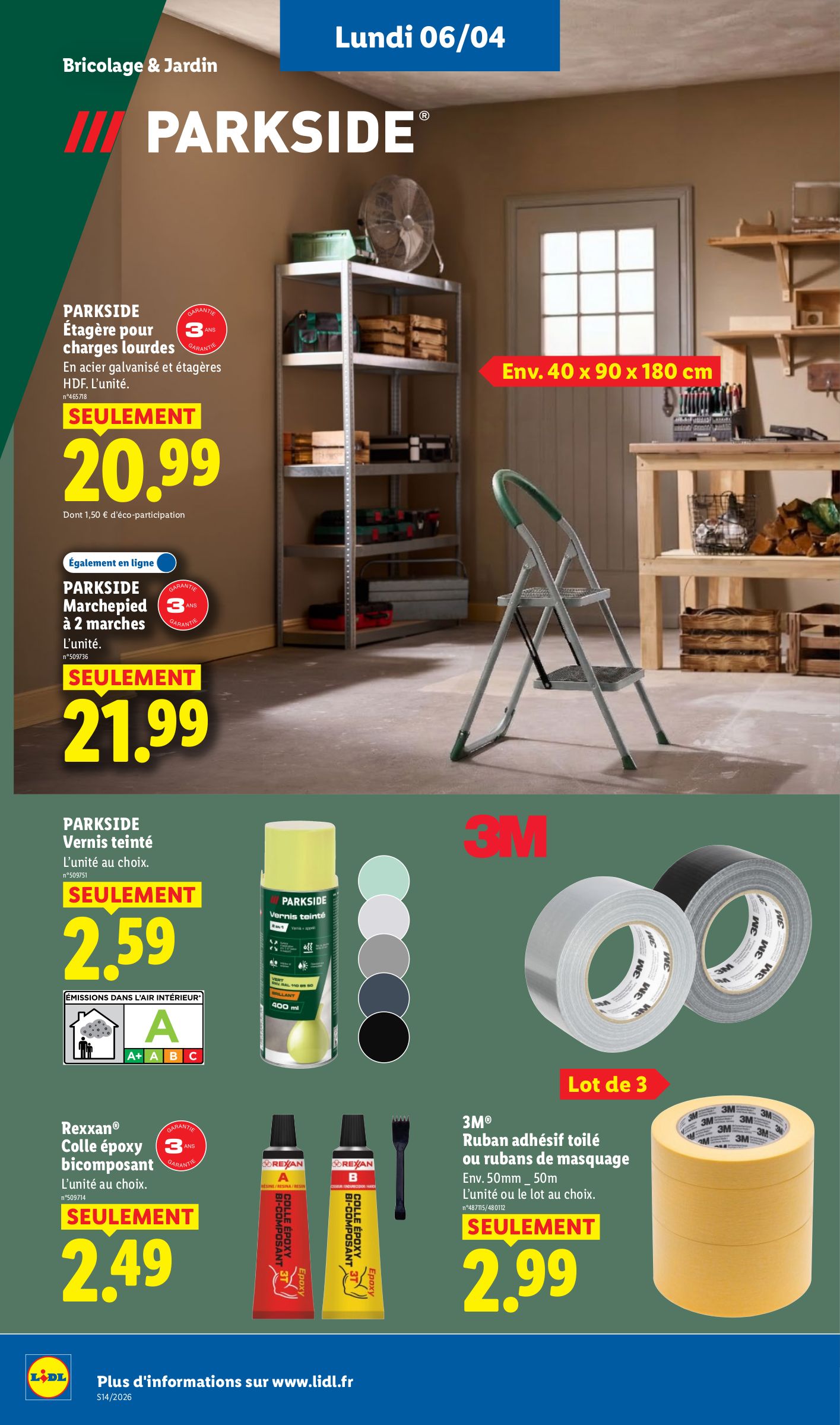 lidl - Catalogue Lidl - Les bonnes affaires de la semaine valable du 06/04/2026 au 09/04/2026 - page: 4
