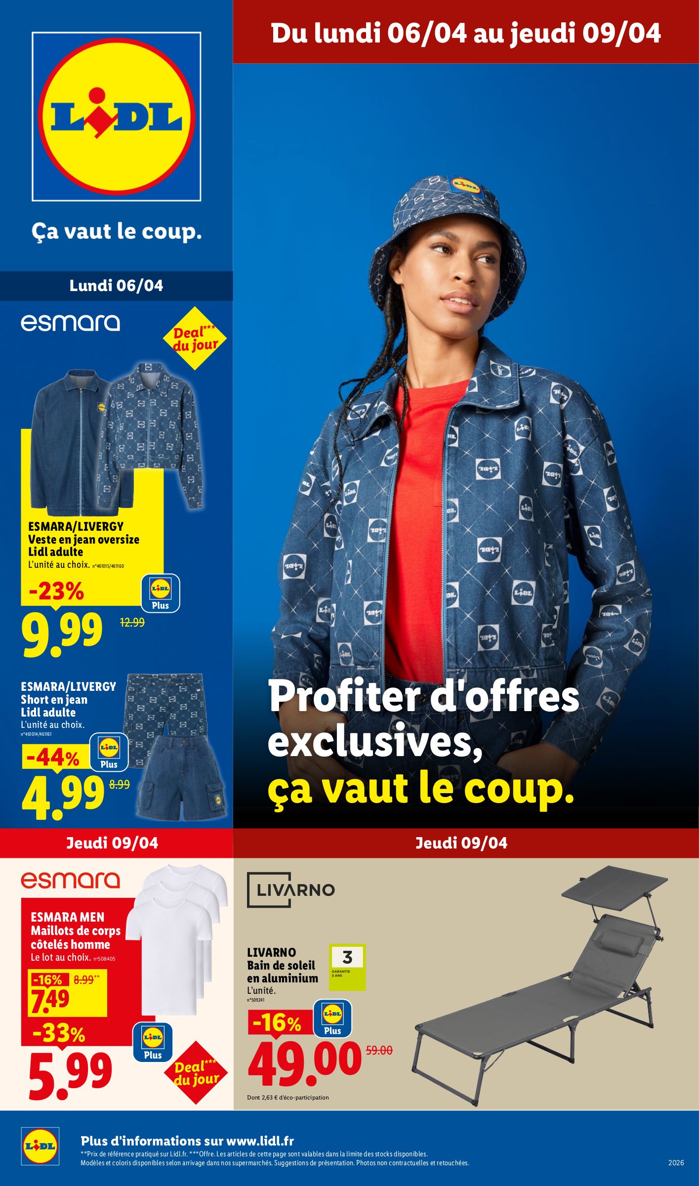 lidl - Catalogue Lidl - Les bonnes affaires de la semaine valable du 06/04/2026 au 09/04/2026