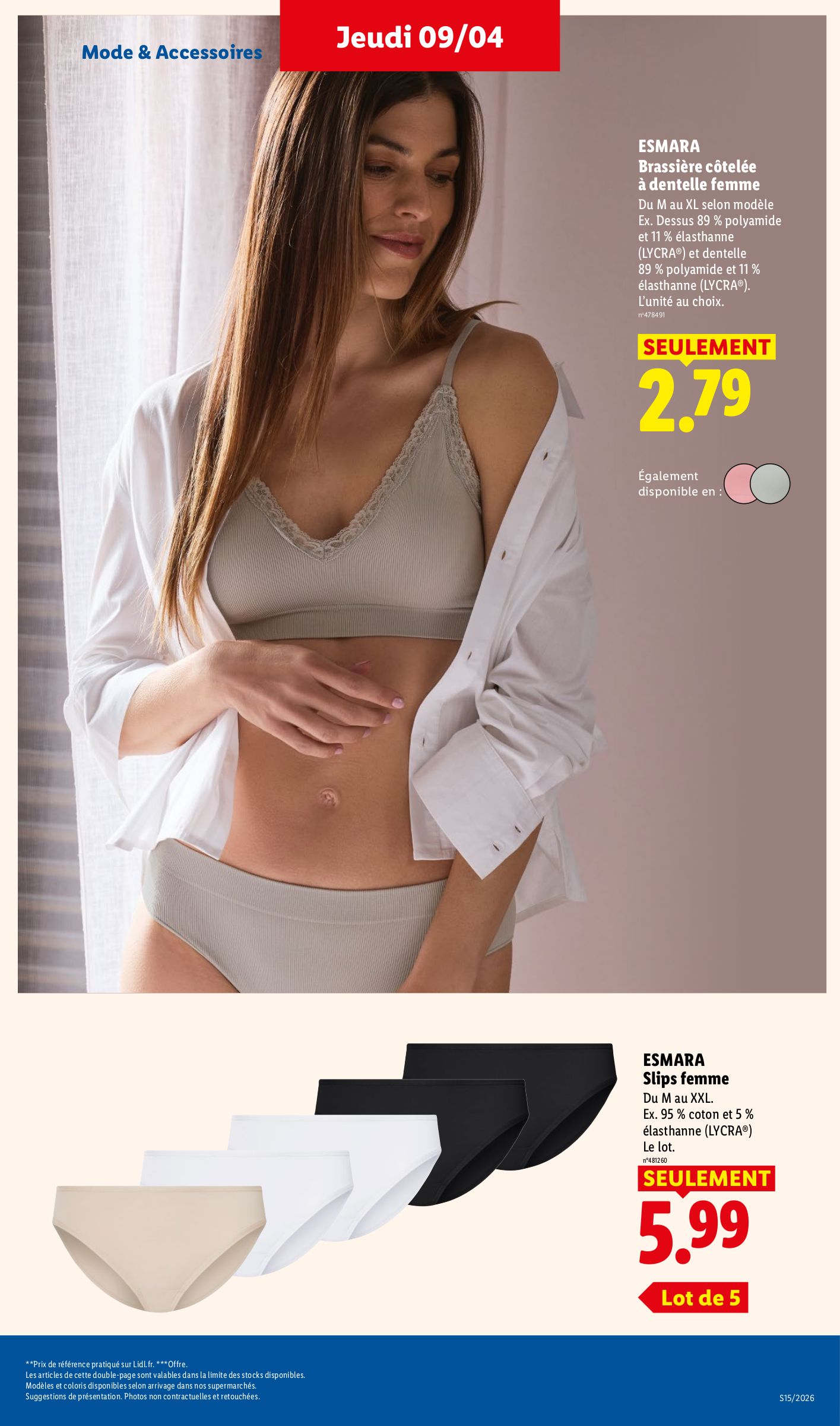 lidl - Catalogue Lidl - Les bonnes affaires de la semaine valable du 06/04/2026 au 09/04/2026 - page: 27