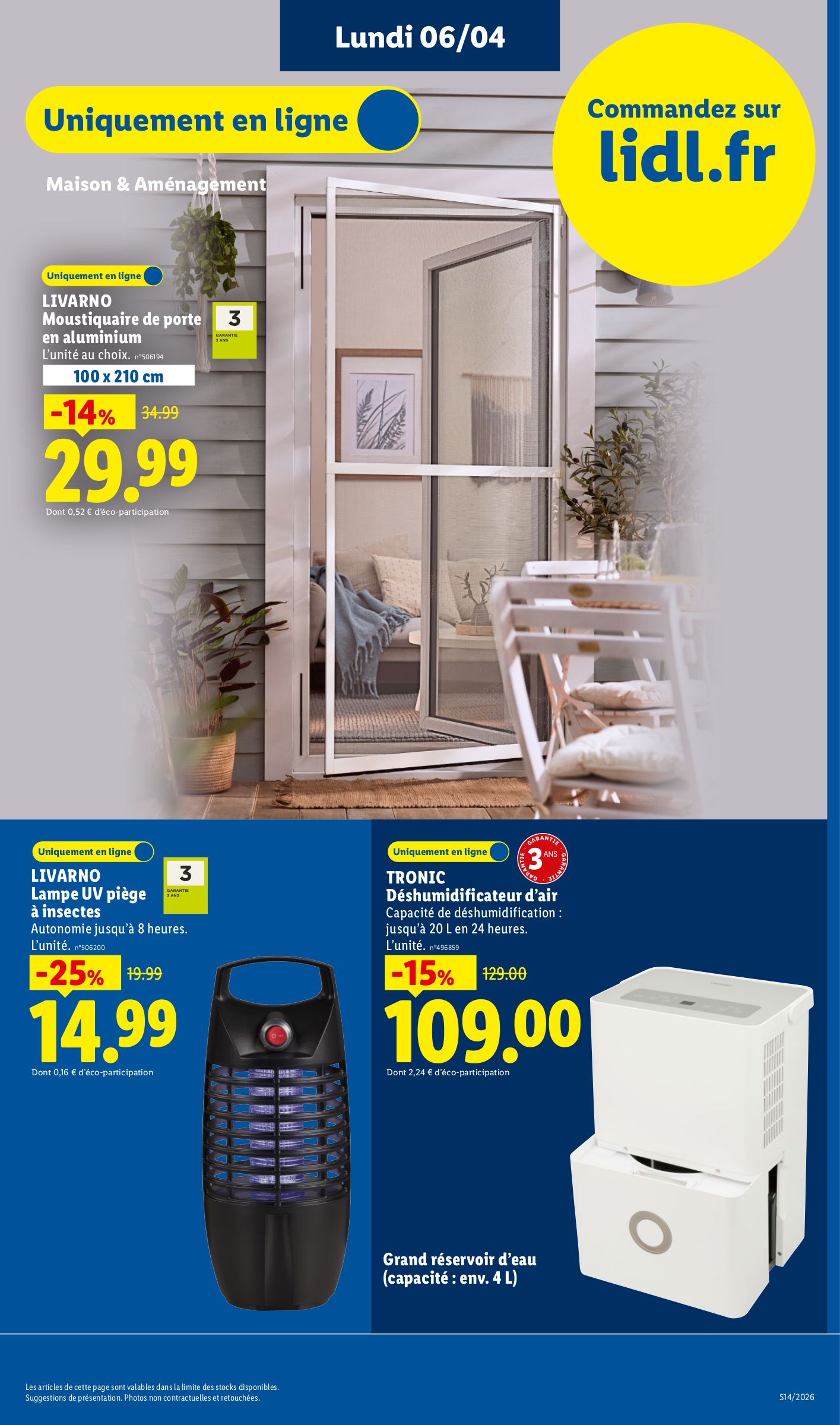 lidl - Catalogue Lidl - Exclu Web valable du 06/04/2026 au 09/04/2026 - page: 5