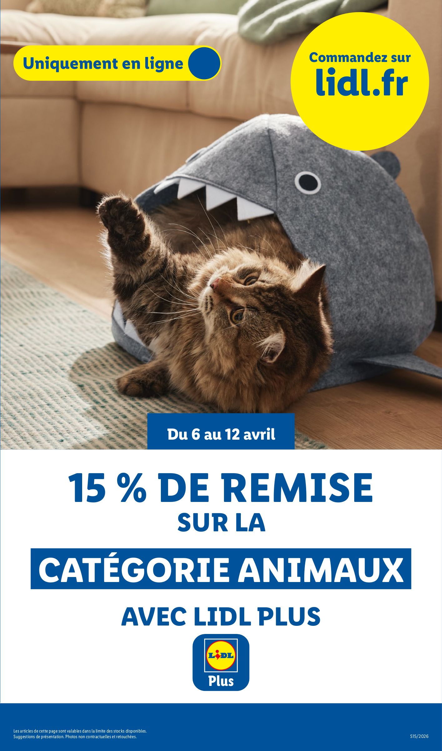 lidl - Catalogue Lidl - Exclu Web valable du 06/04/2026 au 09/04/2026 - page: 15