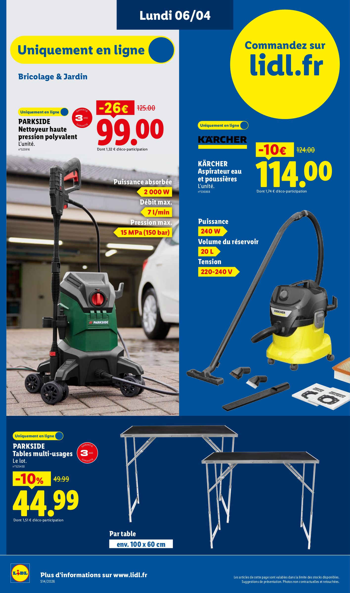 lidl - Catalogue Lidl - Exclu Web valable du 06/04/2026 au 09/04/2026 - page: 2