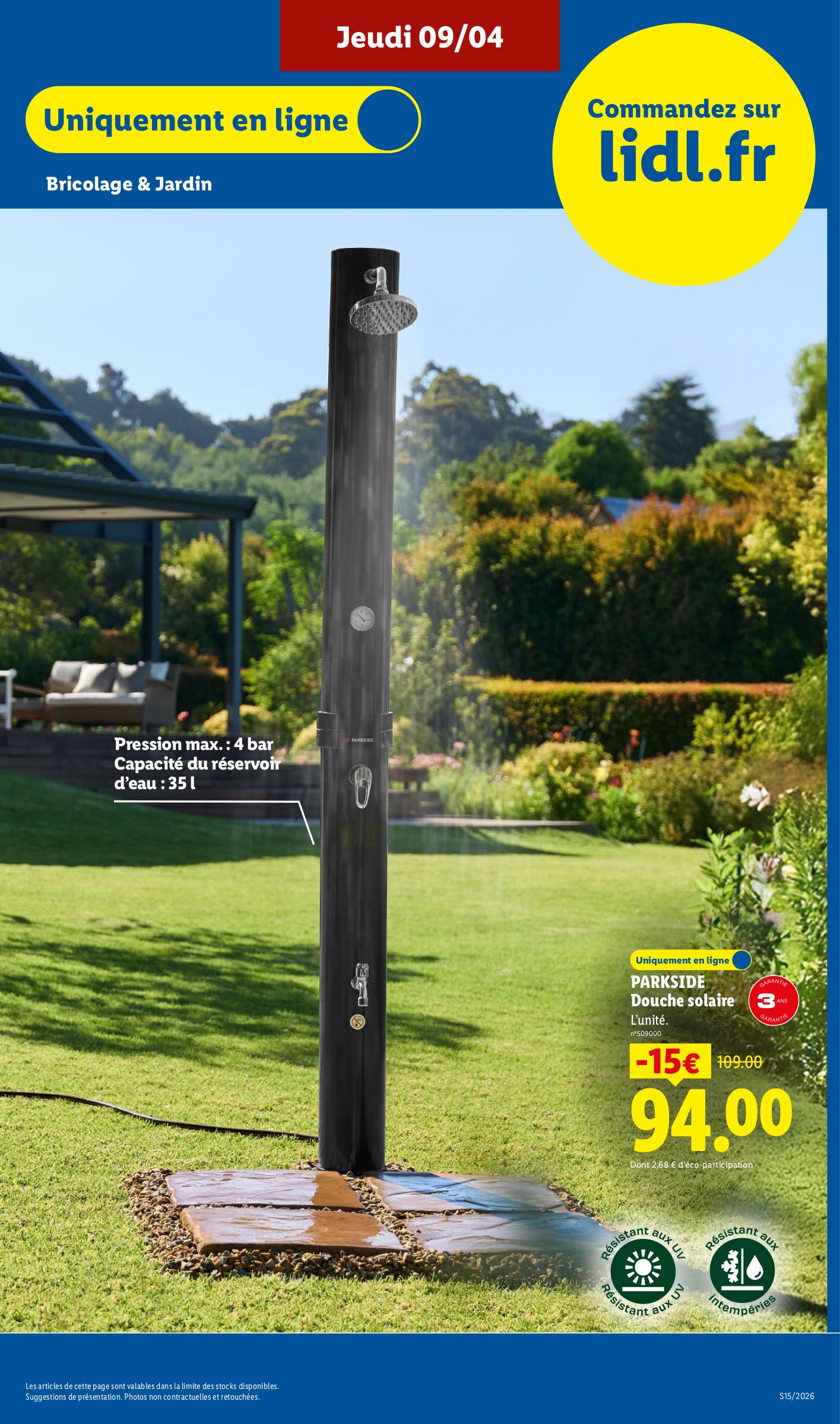 lidl - Catalogue Lidl - Exclu Web valable du 06/04/2026 au 09/04/2026 - page: 11